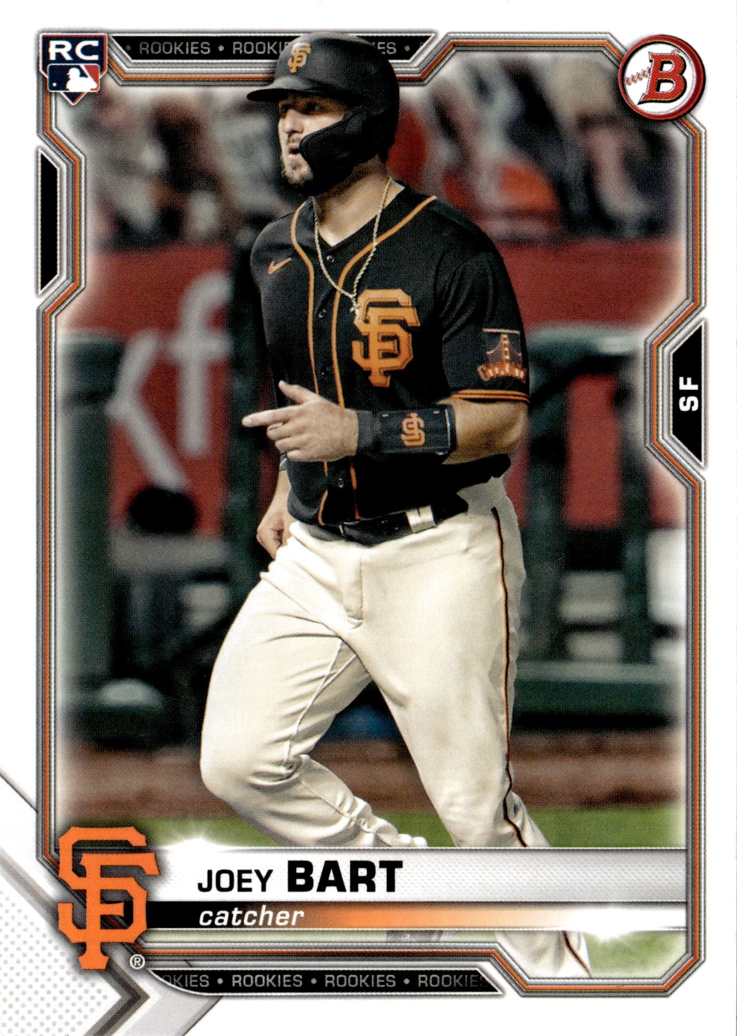 2021 Bowman Joey Bart graded slab