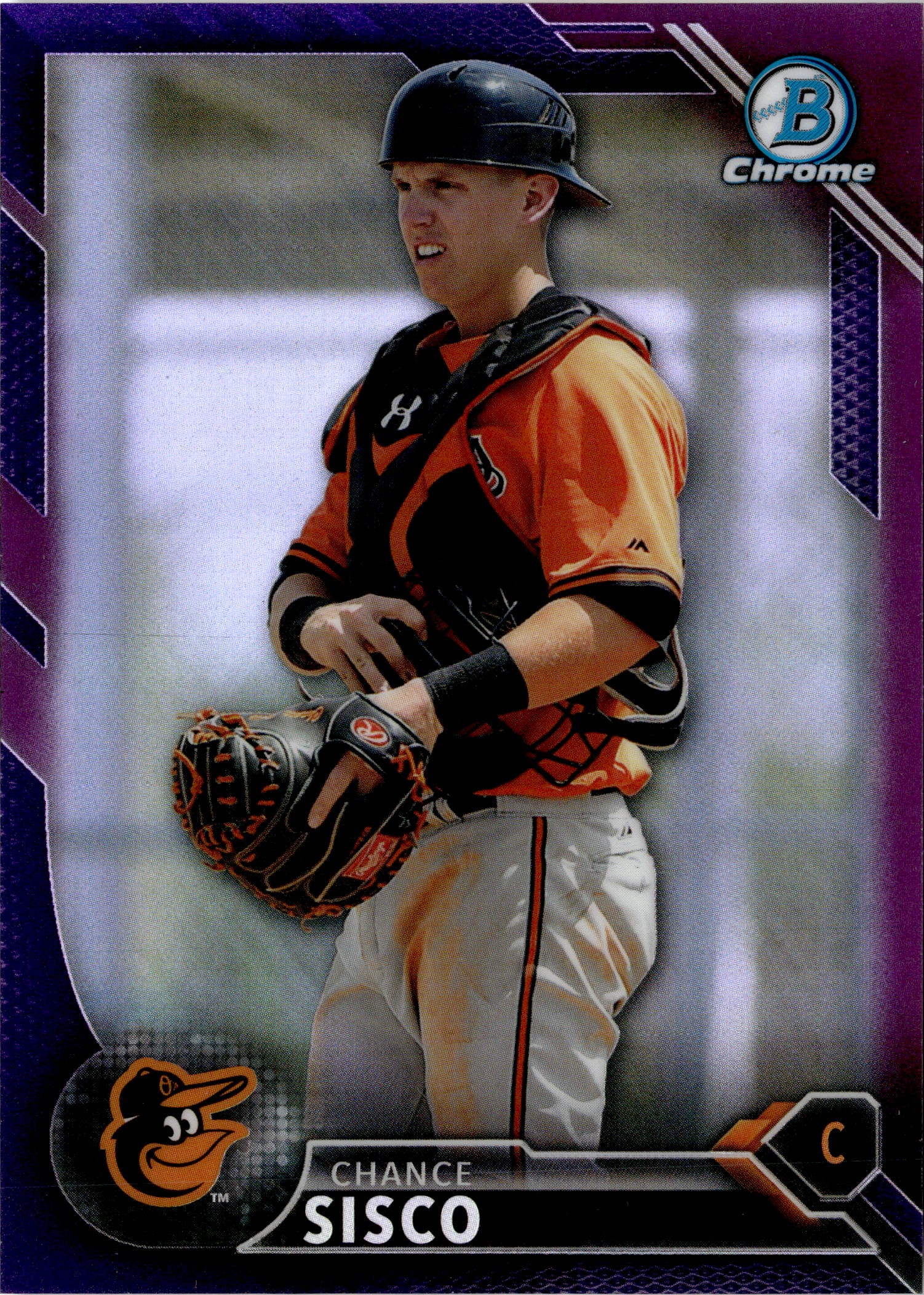2016 Bowman Chance Sisco graded slab