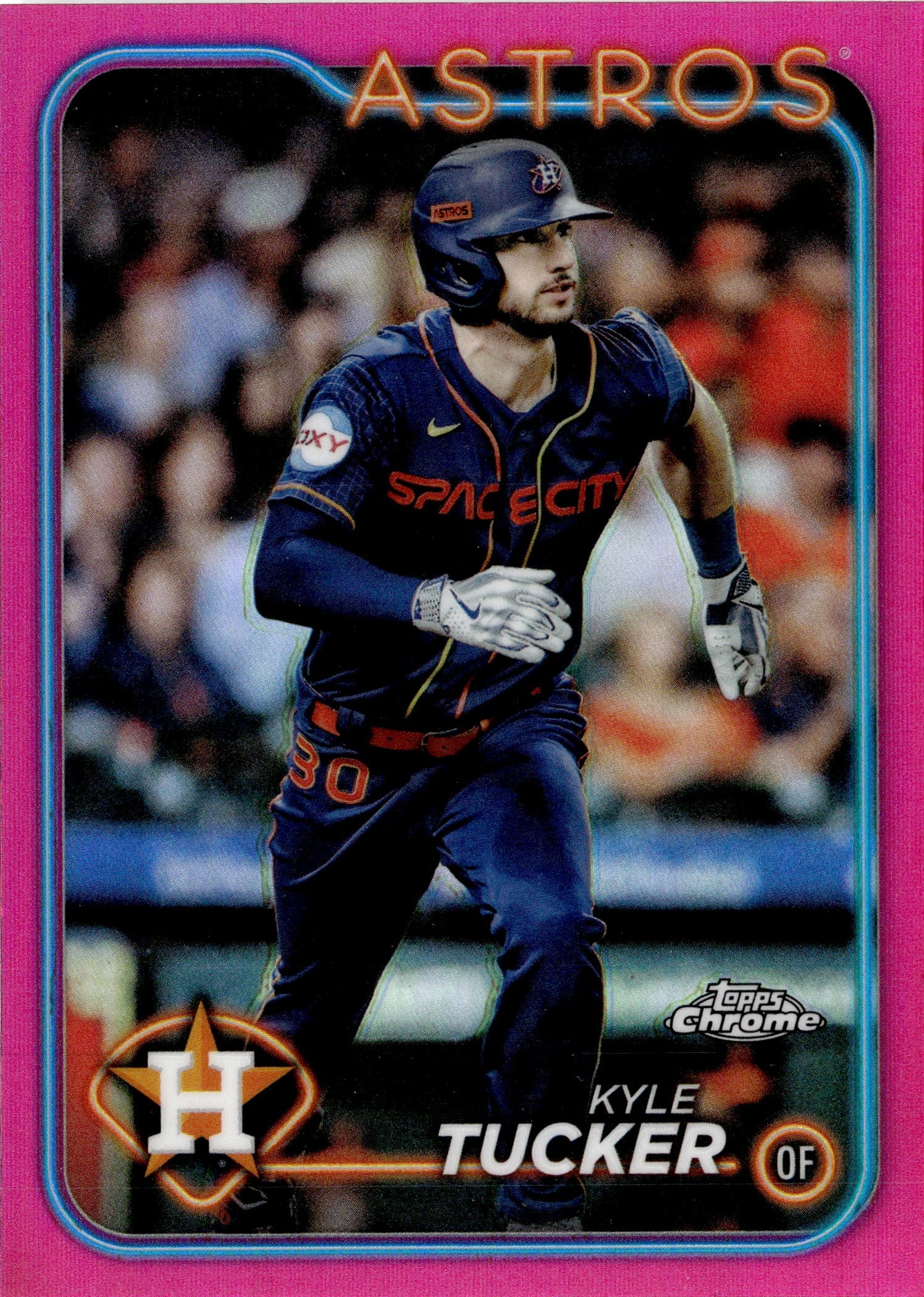 2024 Topps Chrome Kyle Tucker graded slab