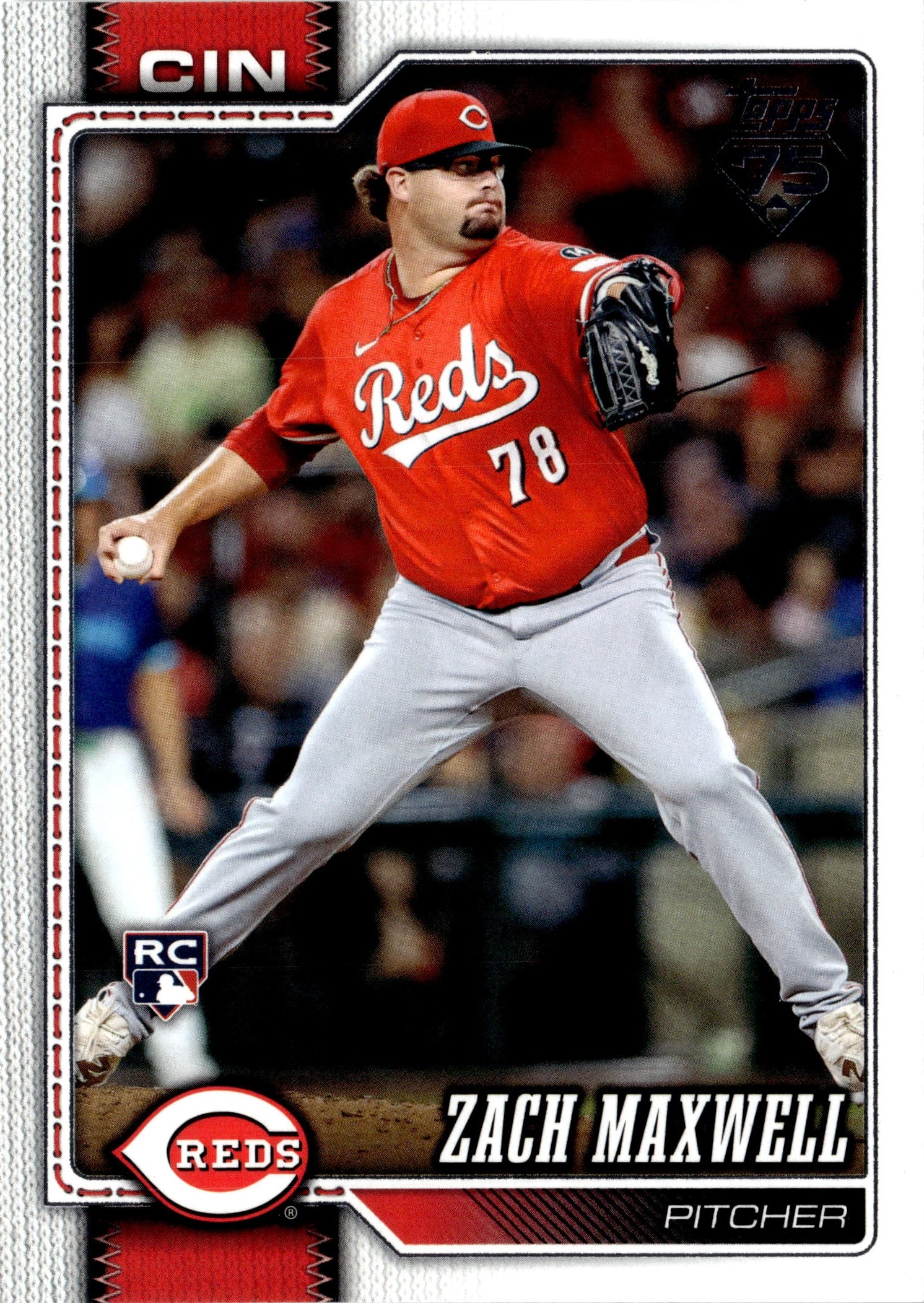2026 Topps Zach Maxwell graded slab
