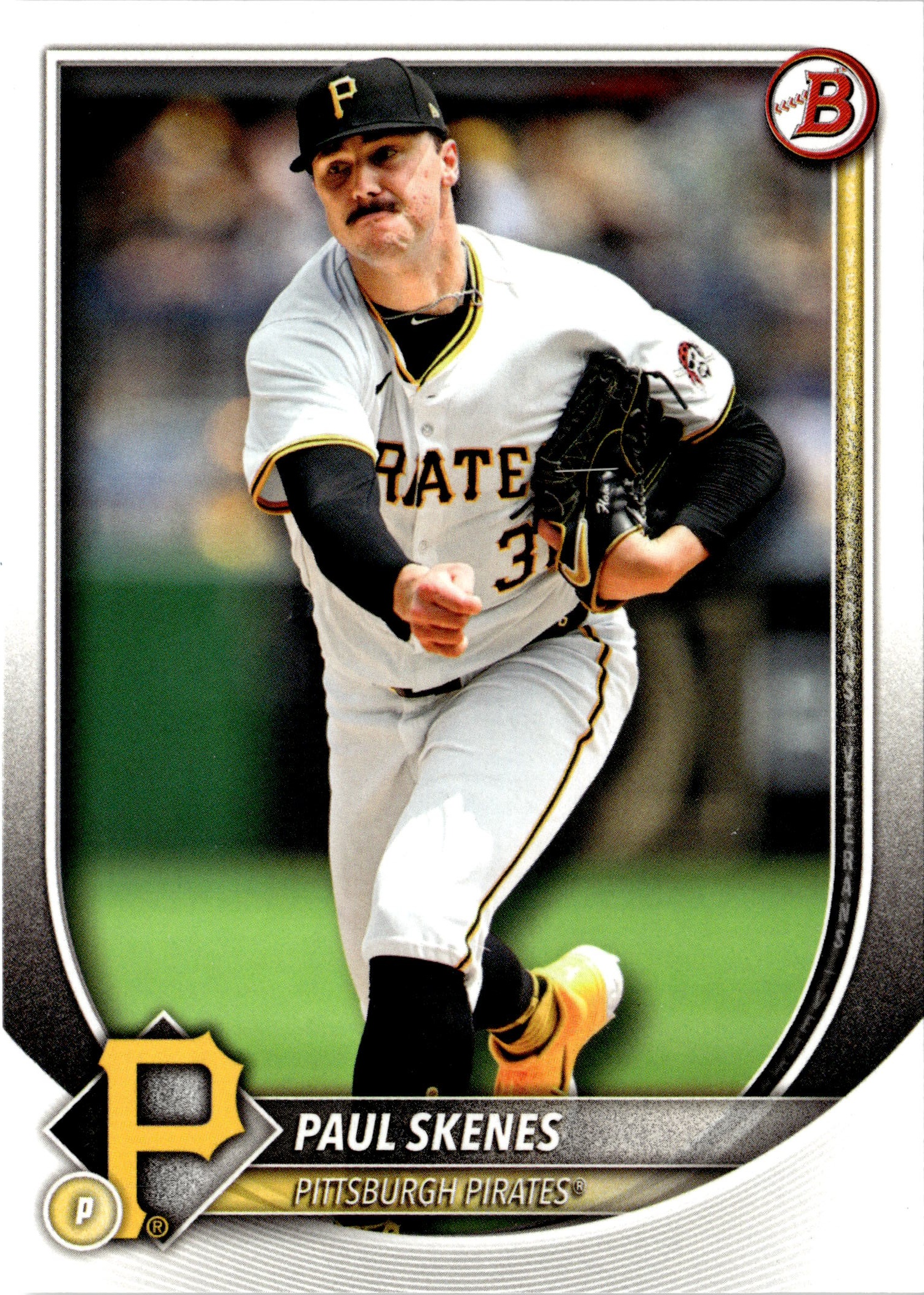 2025 Bowman Paul Skenes graded slab