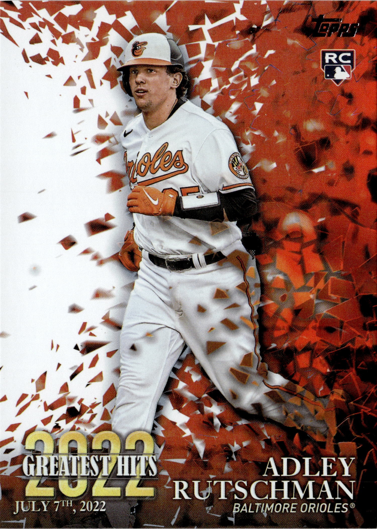 2023 Topps Adley Rutschman graded slab