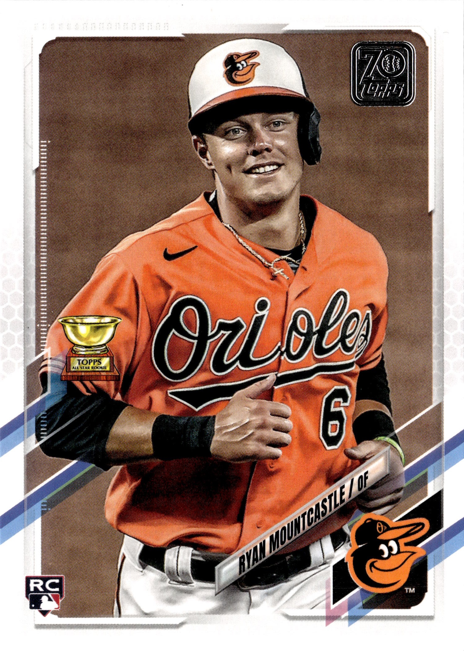 2021 Topps Ryan Mountcastle graded slab