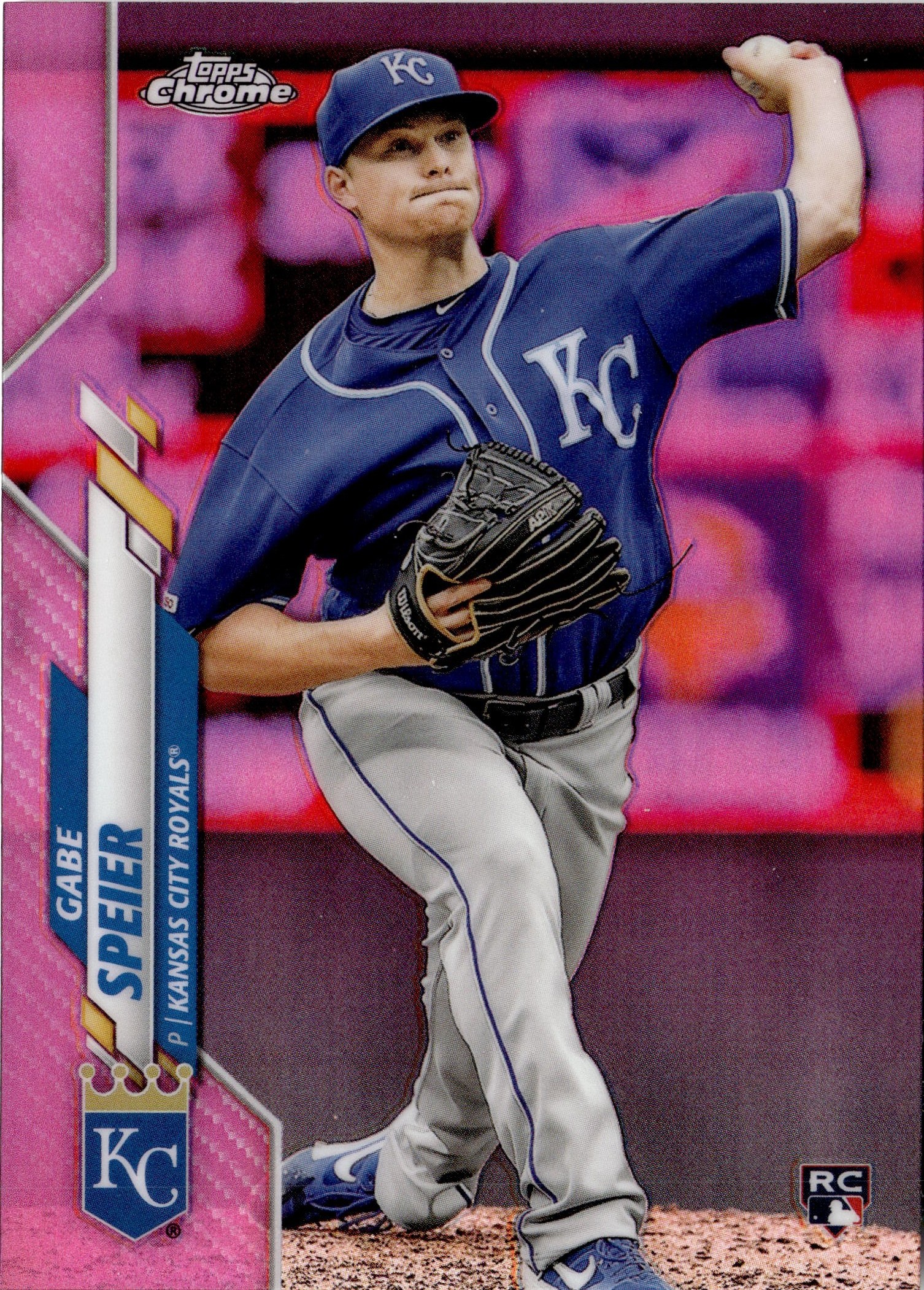 2020 Topps Chrome Update Gabe Speier graded slab