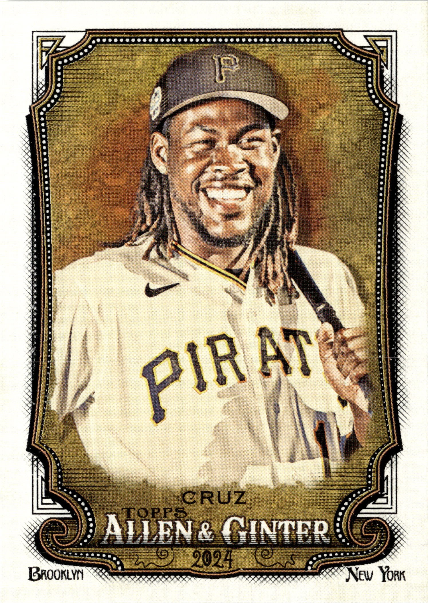 2024 Topps Allen & Ginter Oneil Cruz graded slab