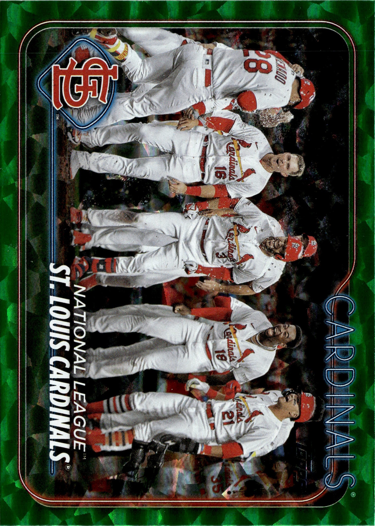 2024 Topps St. Louis Cardinals graded slab