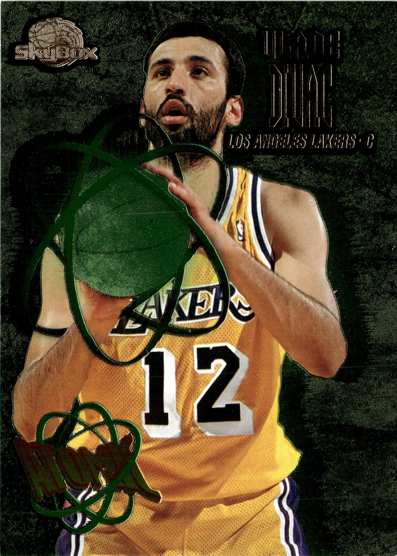 1995 Skybox Premium Vlade Divac graded slab
