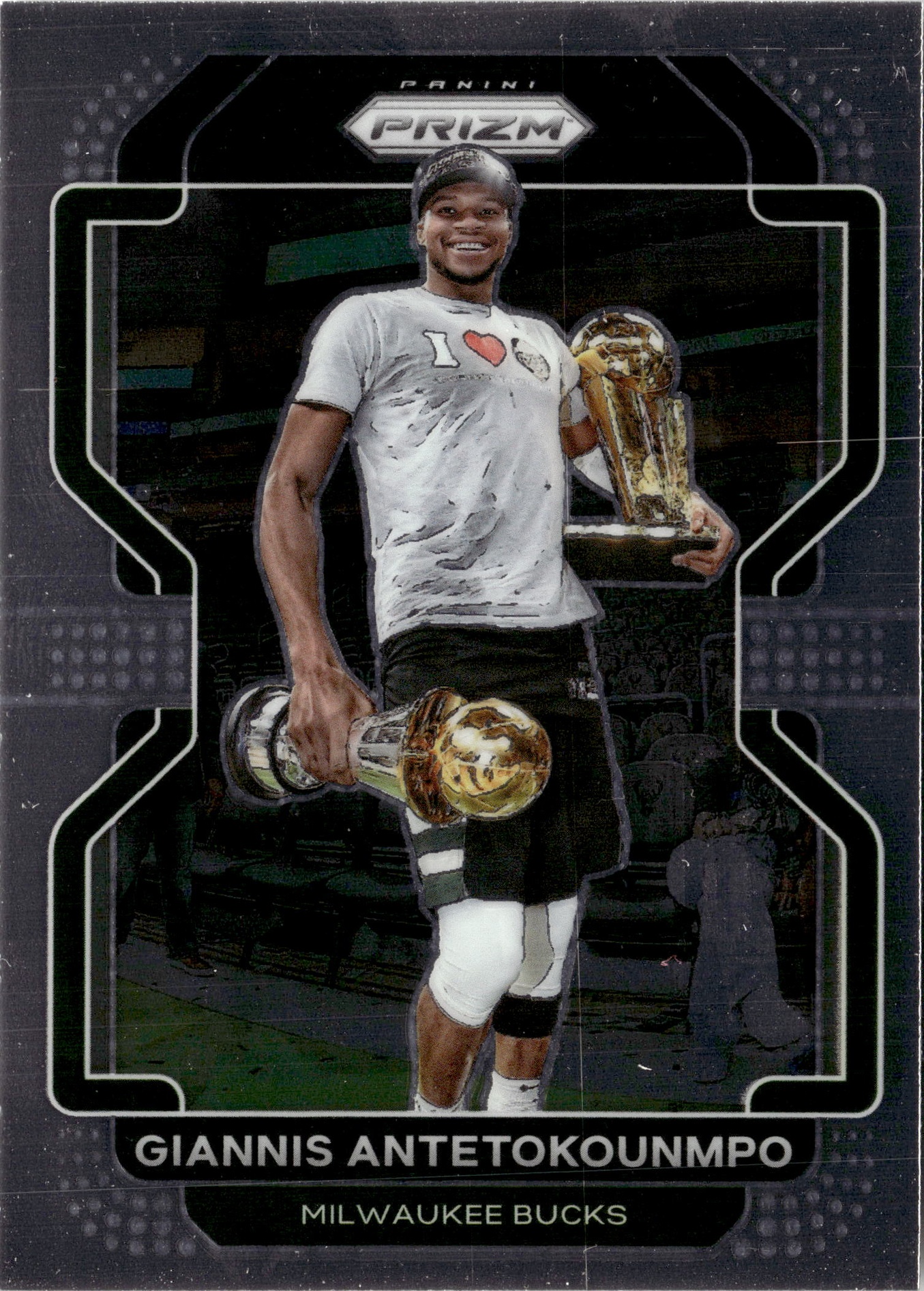 2021 Prizm Giannis Antetokounmpo graded slab