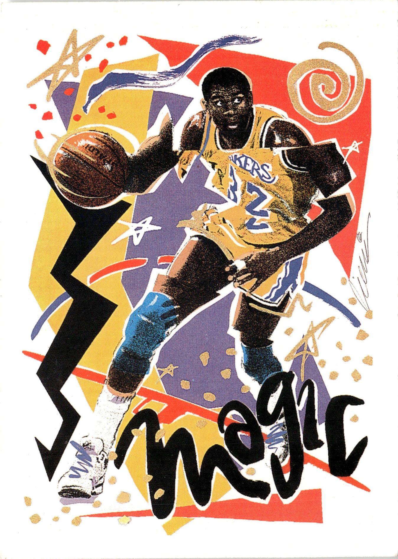 Magic Johnson graded slab