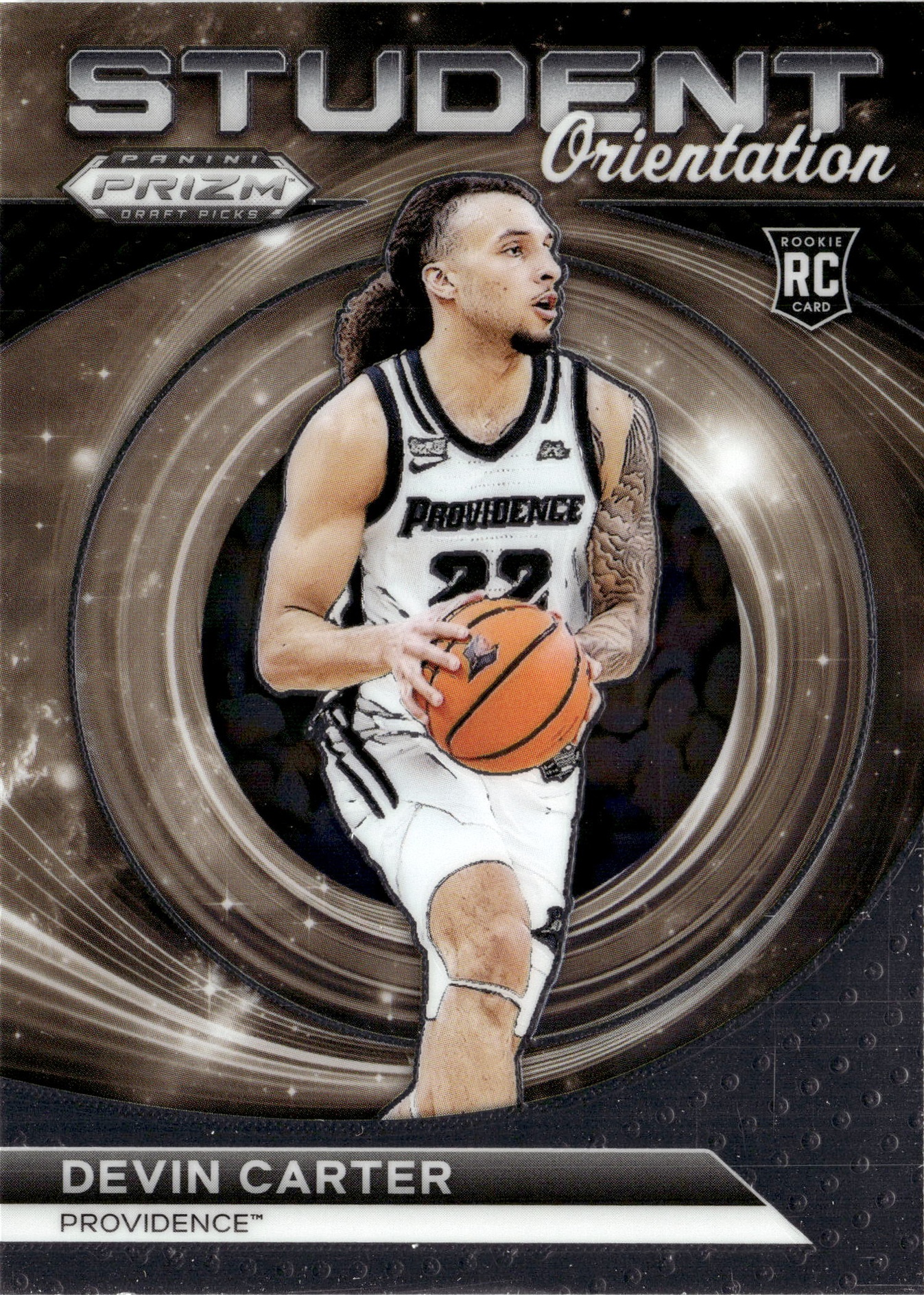 2024 Prizm Draft Picks Devin Carter graded slab