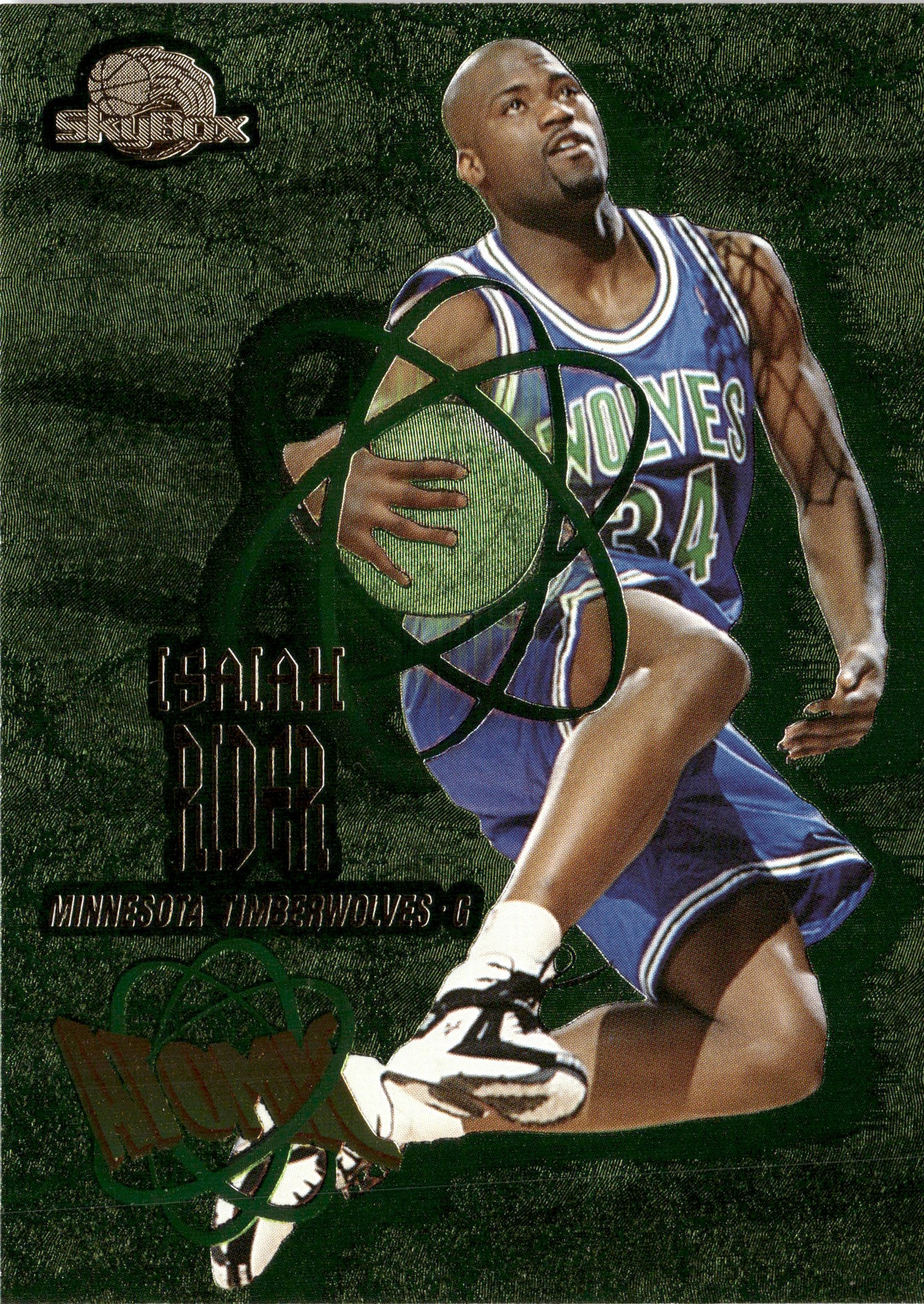 Isaiah Rider graded slab
