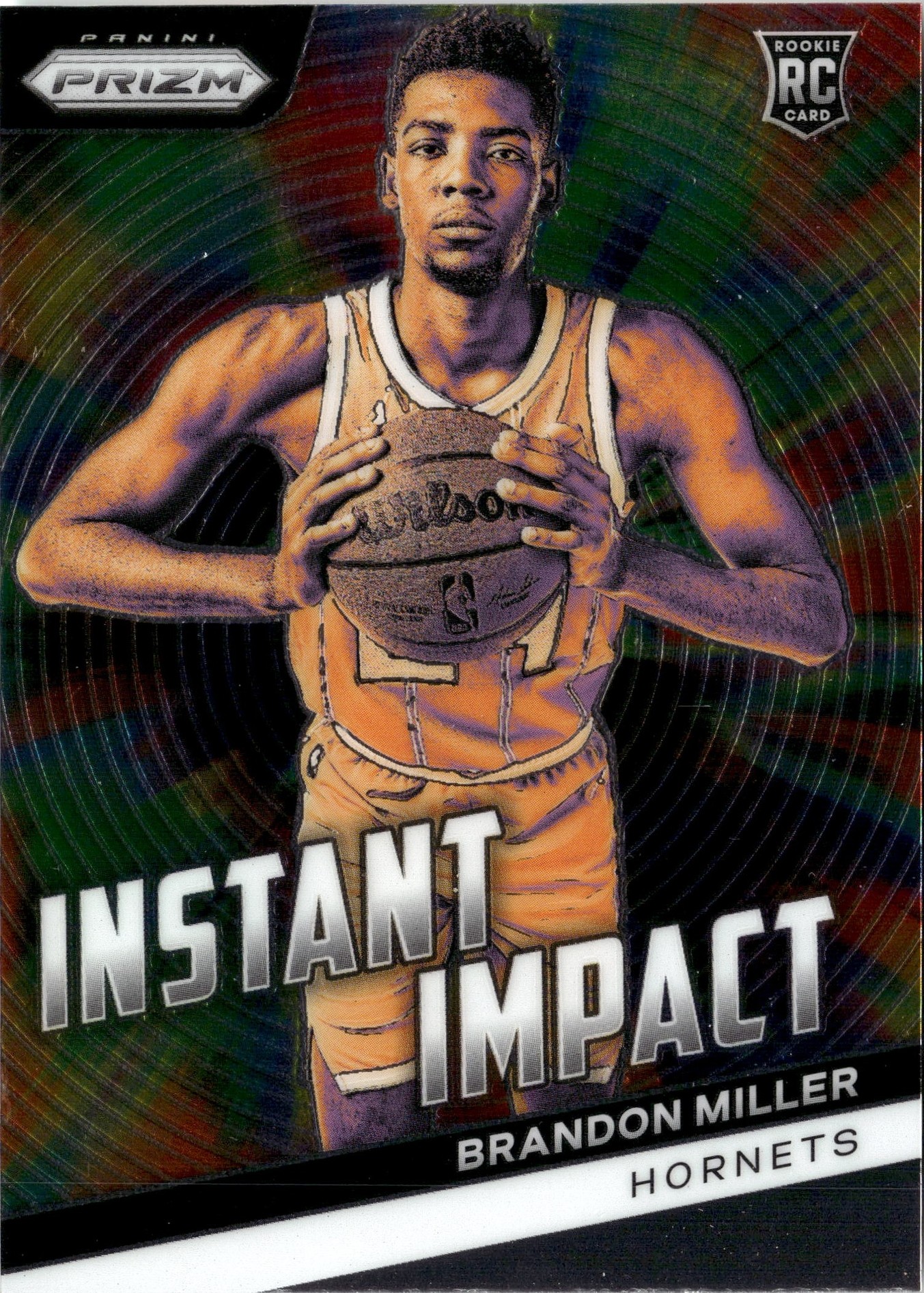 2024 Prizm Brandon Miller graded slab