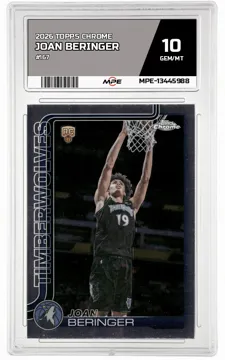 2026 TOPPS CHROME #167 JOAN BERINGER MPE 10 GEM/MT — graded card up for auction