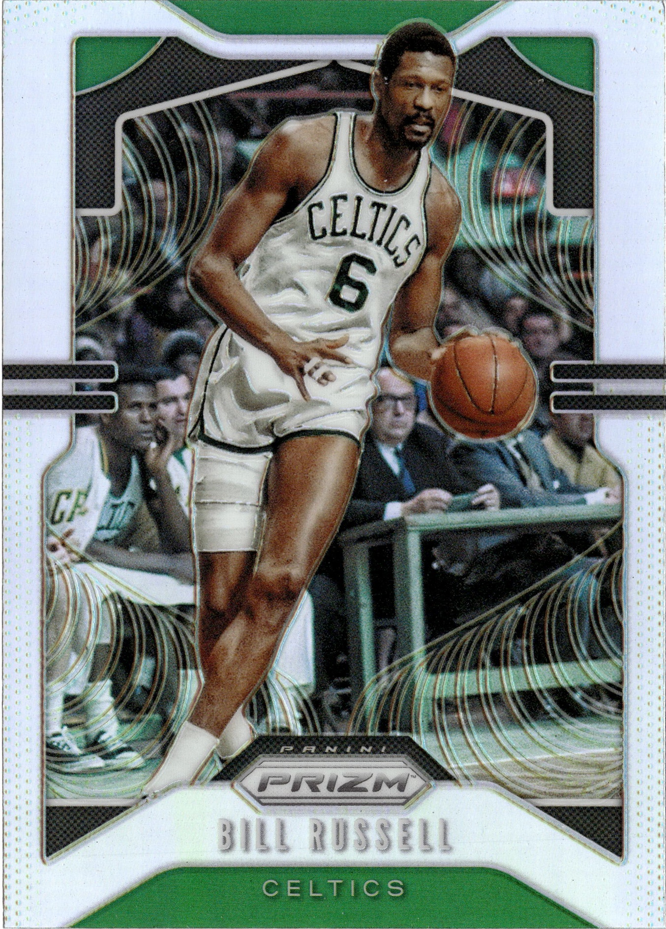 2019 Prizm Bill Russell graded slab