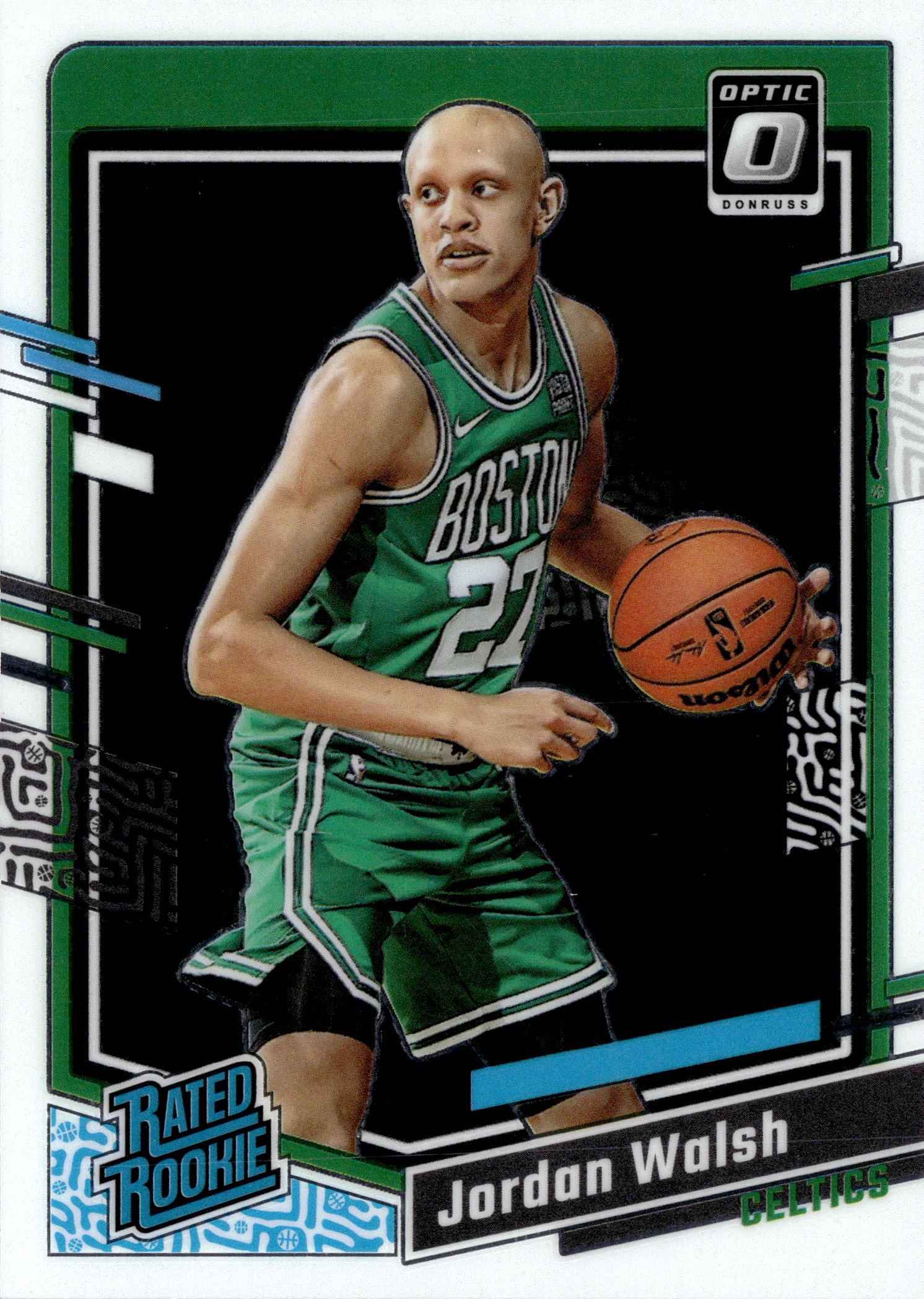 2024 Donruss Optic Jordan Walsh graded slab