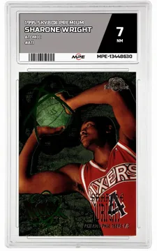 1995 SKYBOX PREMIUM Atomic #A11 SHARONE WRIGHT MPE 7 NM — graded card up for auction