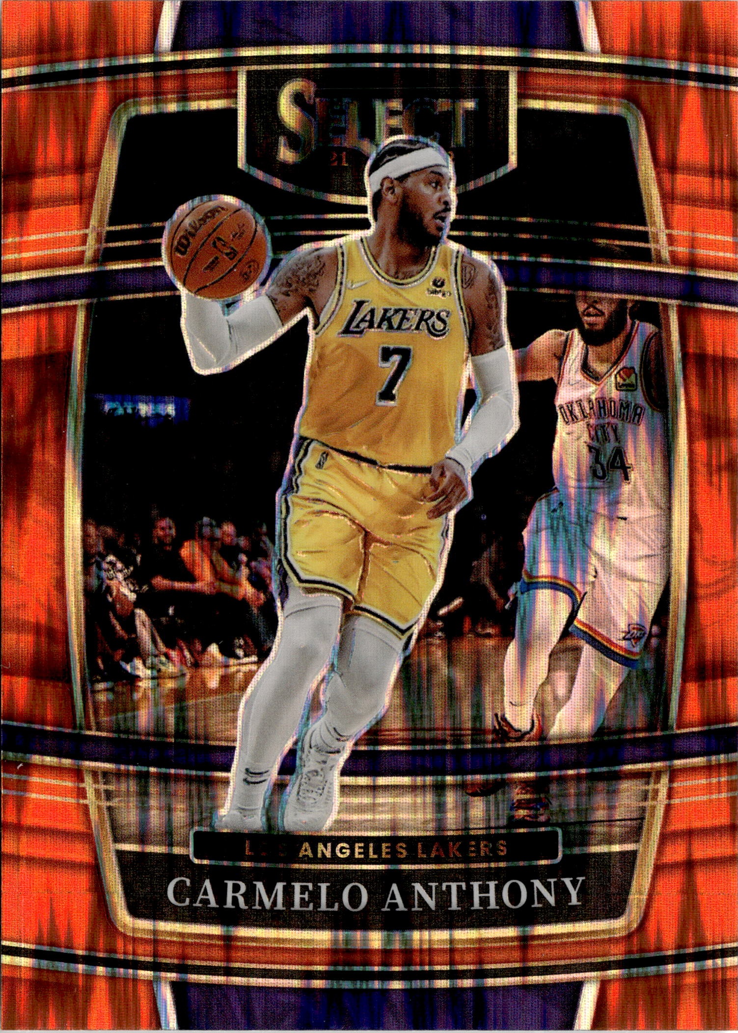2022 Select Carmelo Anthony graded slab