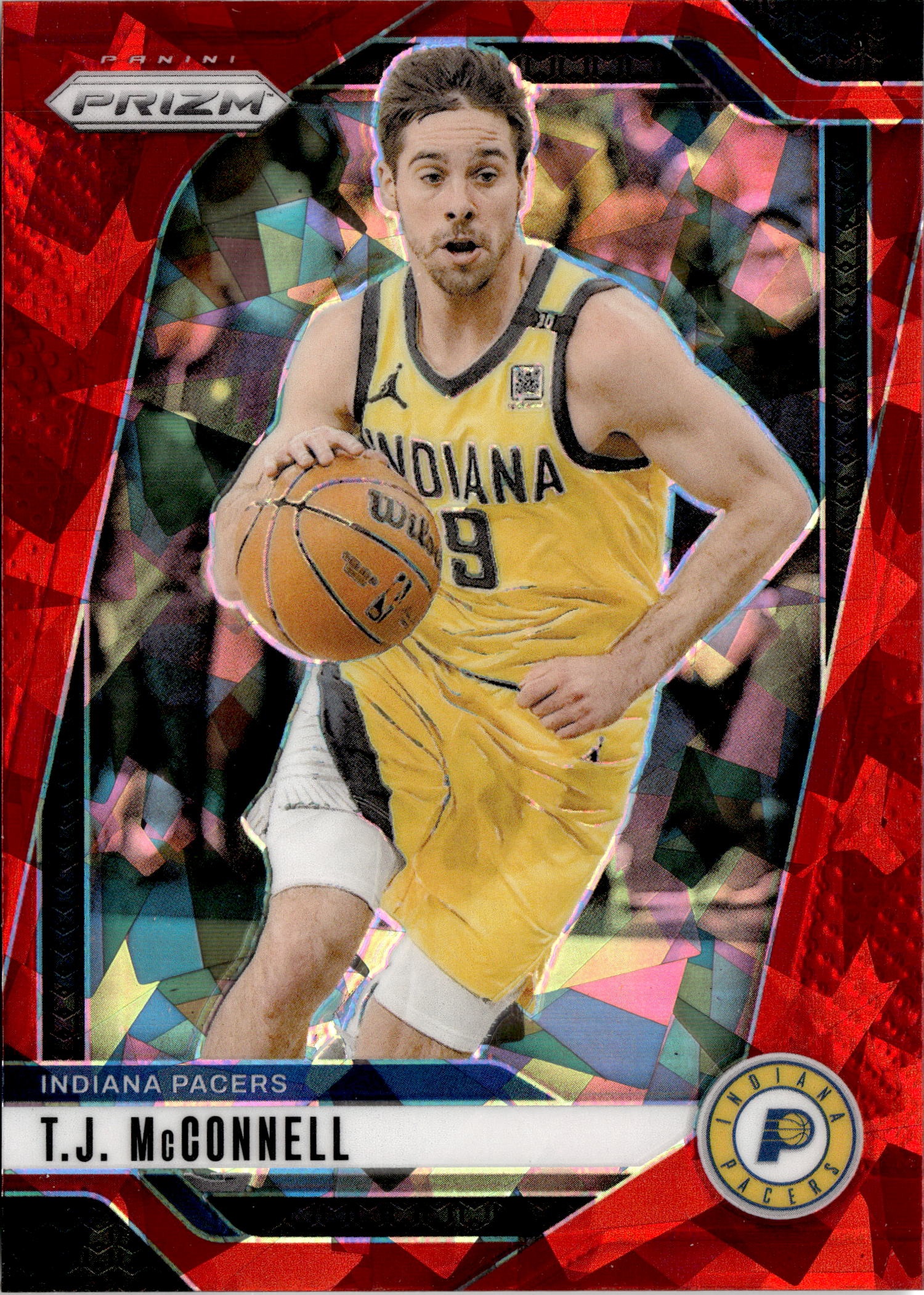 2024 Prizm T.J. McConnell graded slab