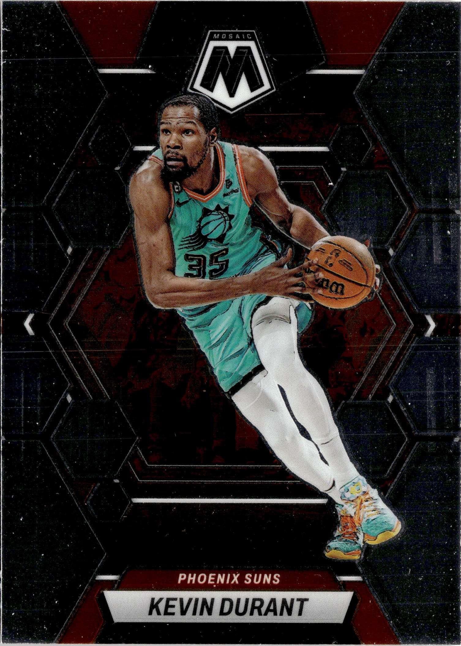 2022 Mosaic Kevin Durant graded slab