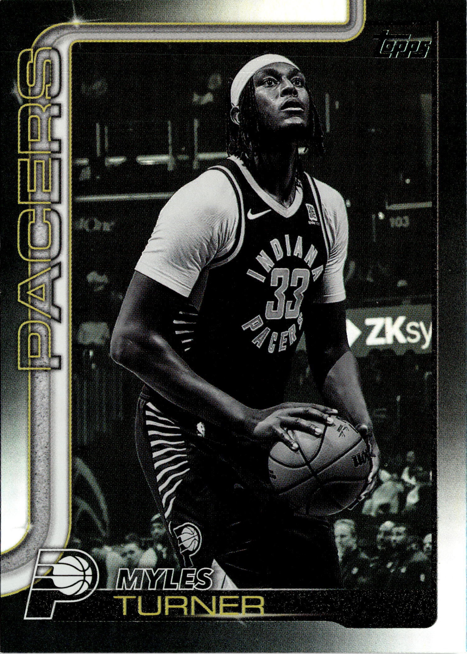 2025 Topps Myles Turner graded slab