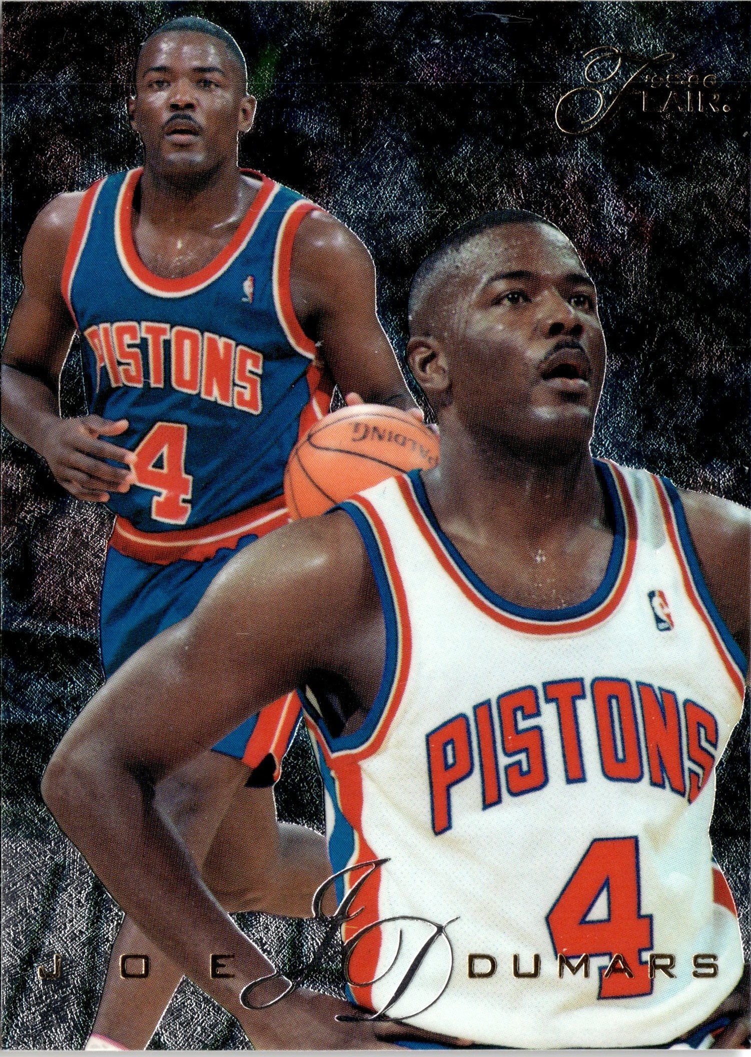 Joe Dumars graded slab