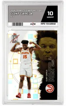 2026 TOPPS SIGNATURE CLASS #48 CLINT CAPELA MPE 10 GEM/MT — graded card up for auction