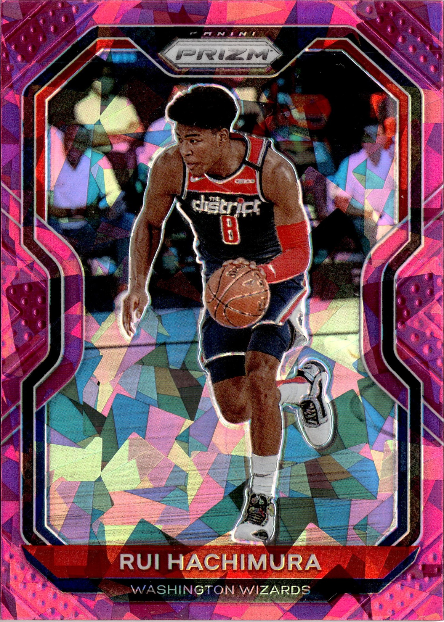 2021 Prizm Rui Hachimura graded slab