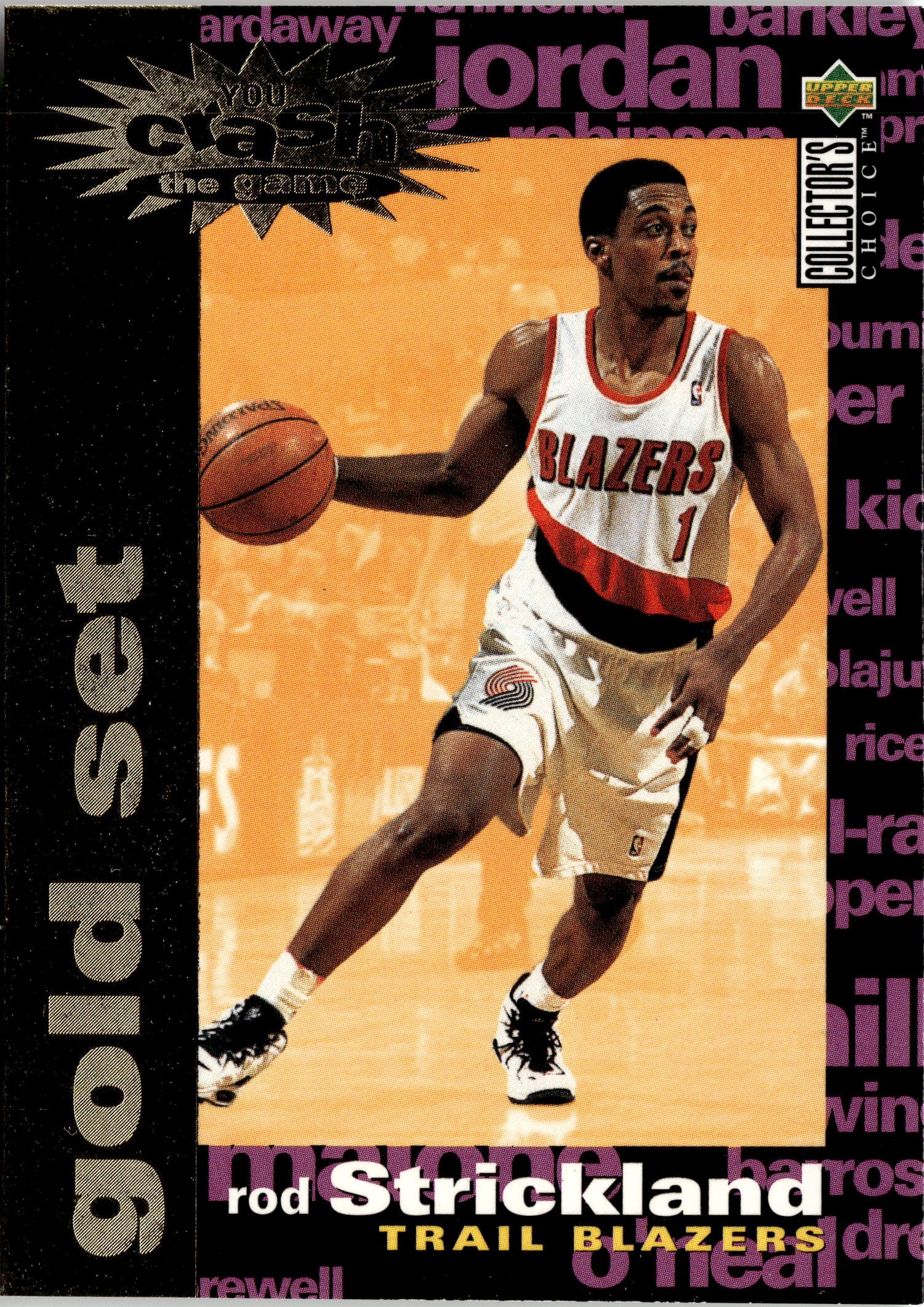 Rod Strickland graded slab