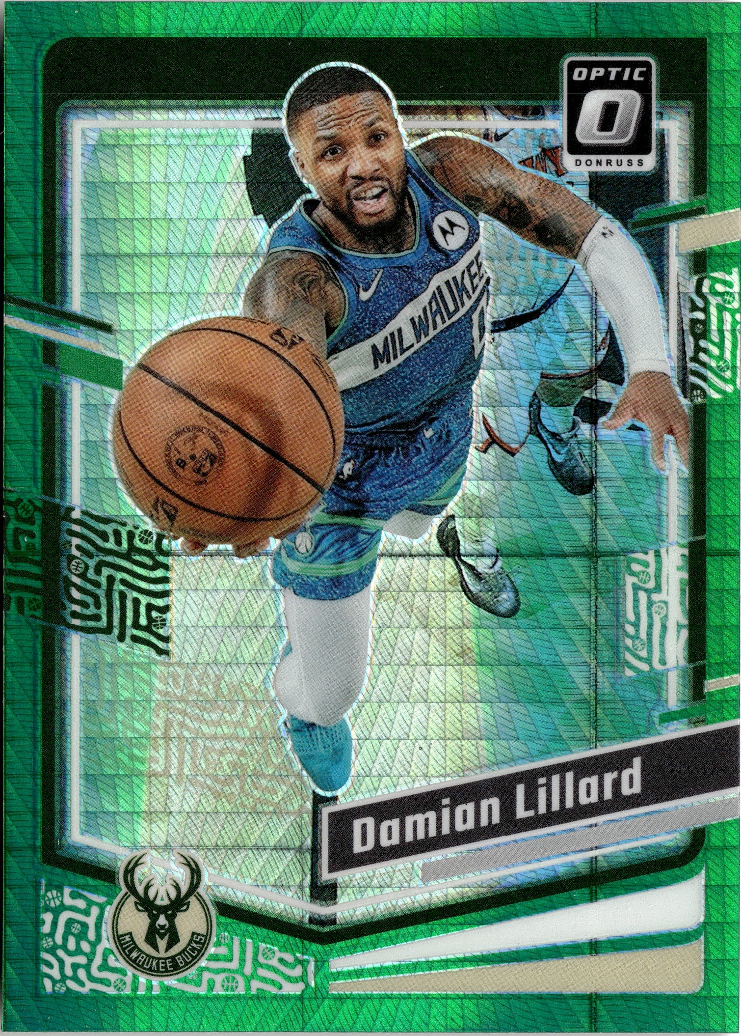 2023 Donruss Optic Damian Lillard graded slab