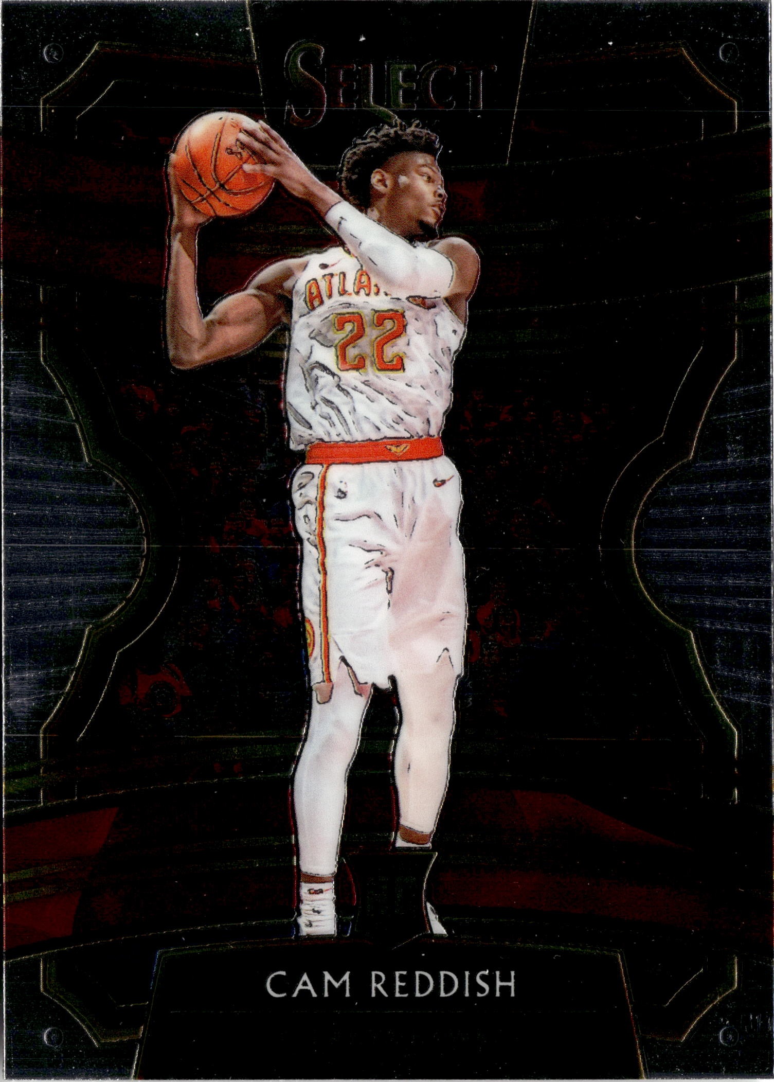 2020 Select Cam Reddish graded slab