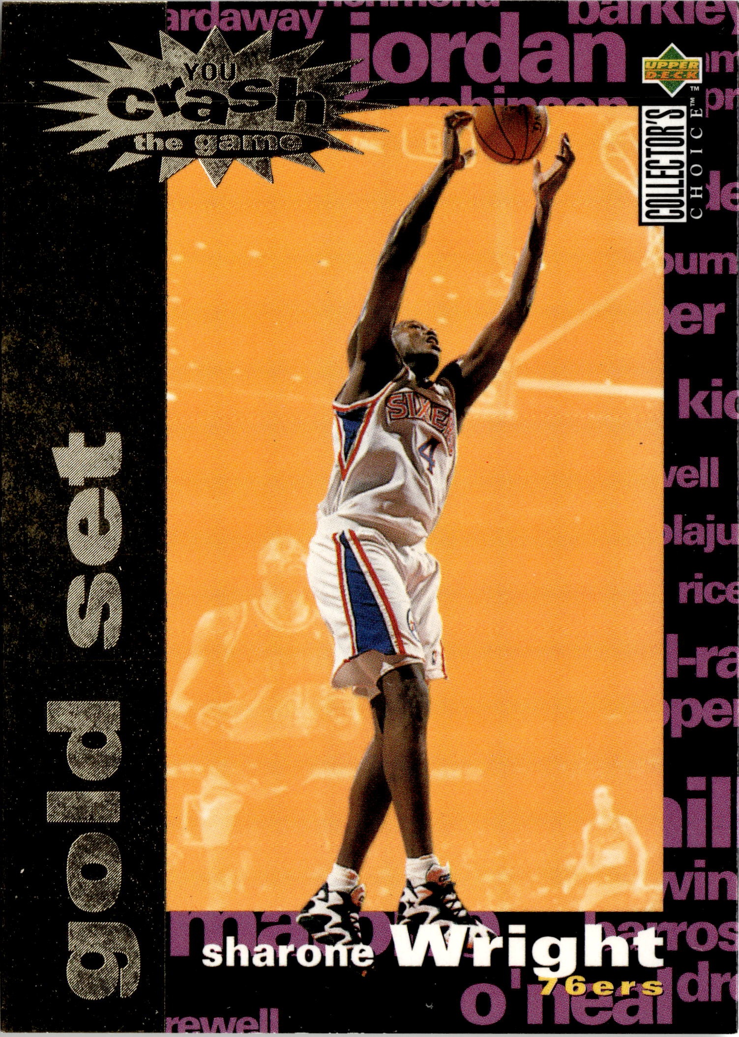 1994 Upper Deck Sharone Wright graded slab