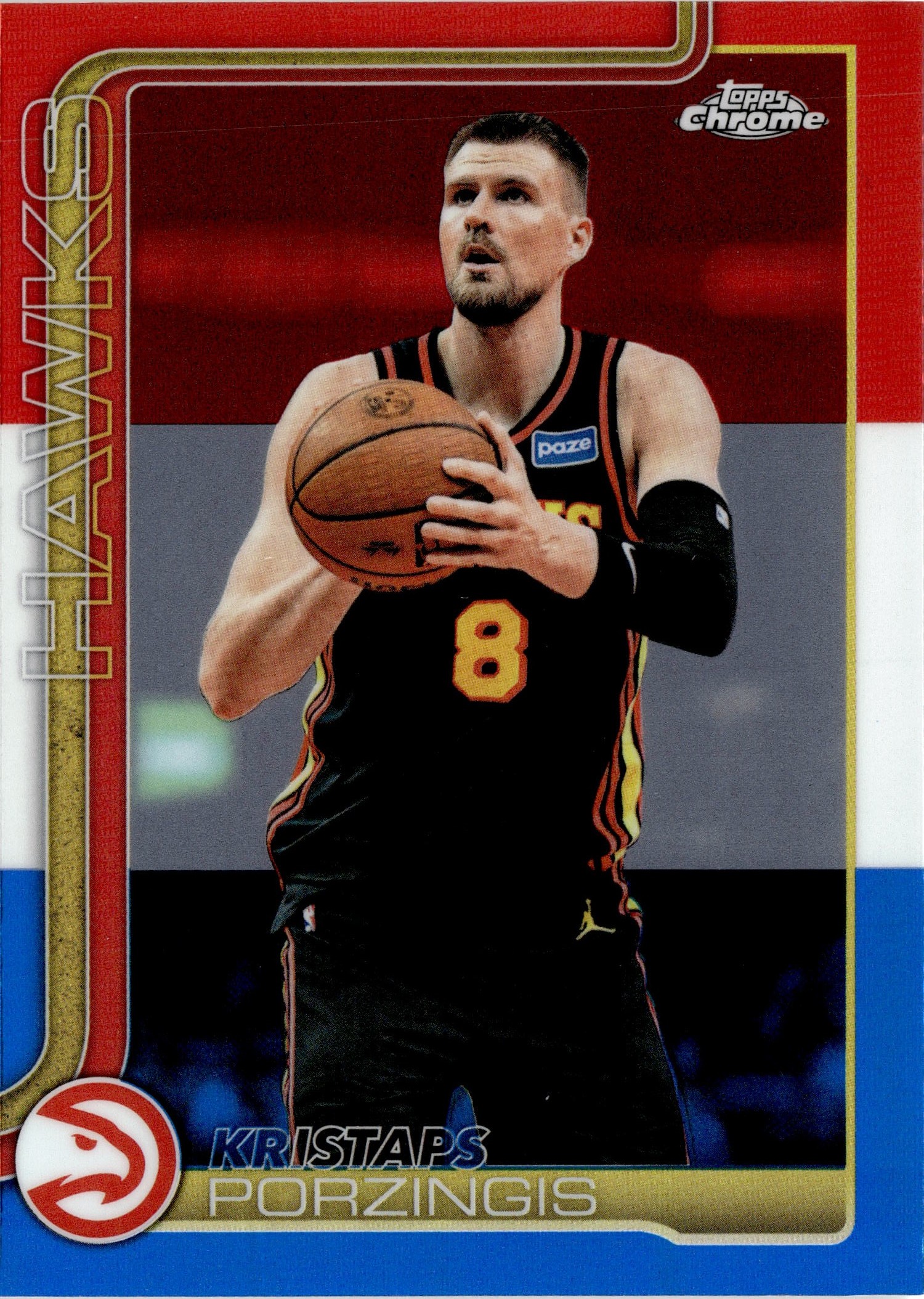 2026 Topps Chrome Kristaps Porzingis graded slab
