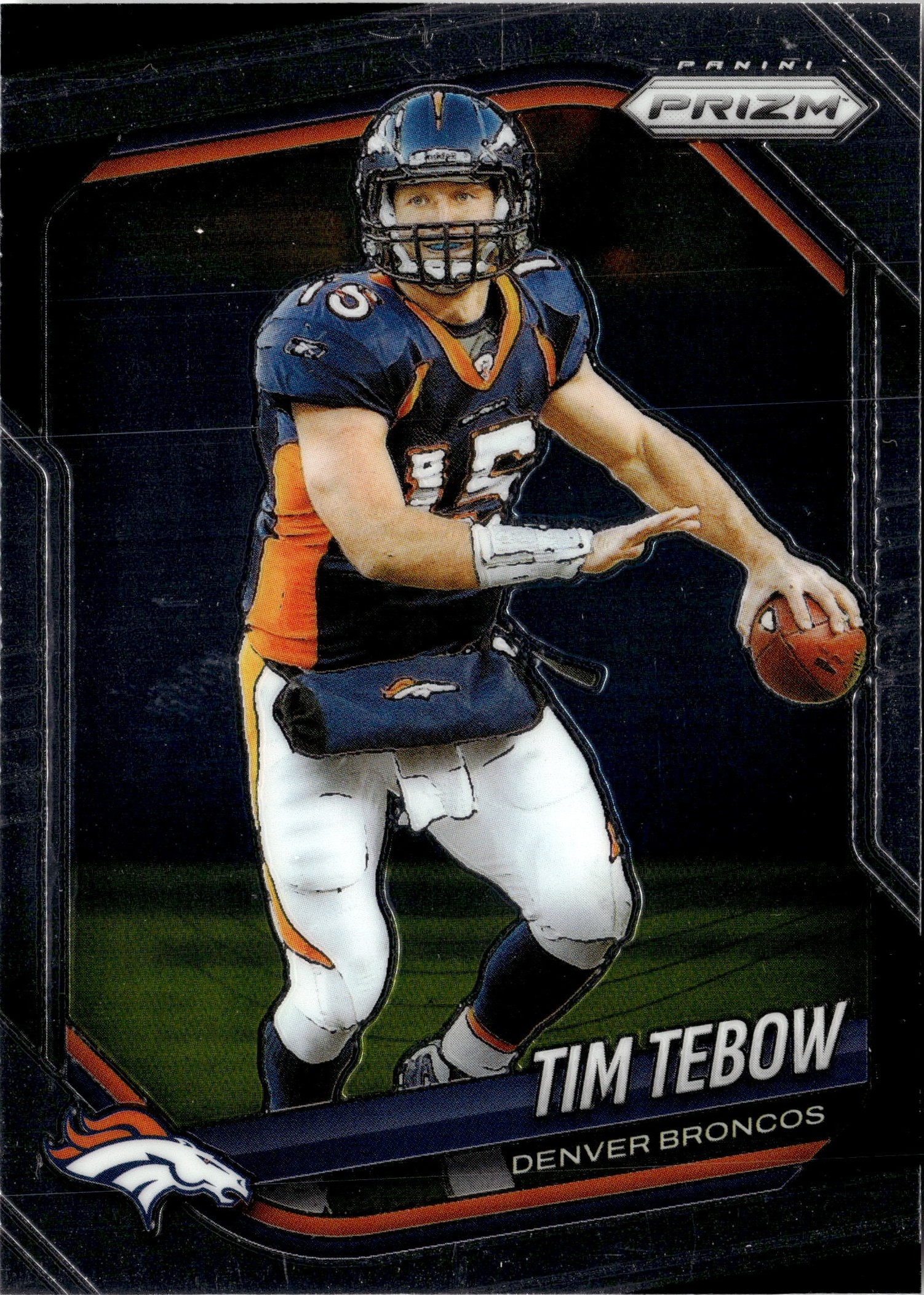 2025 Prizm Tim Tebow graded slab