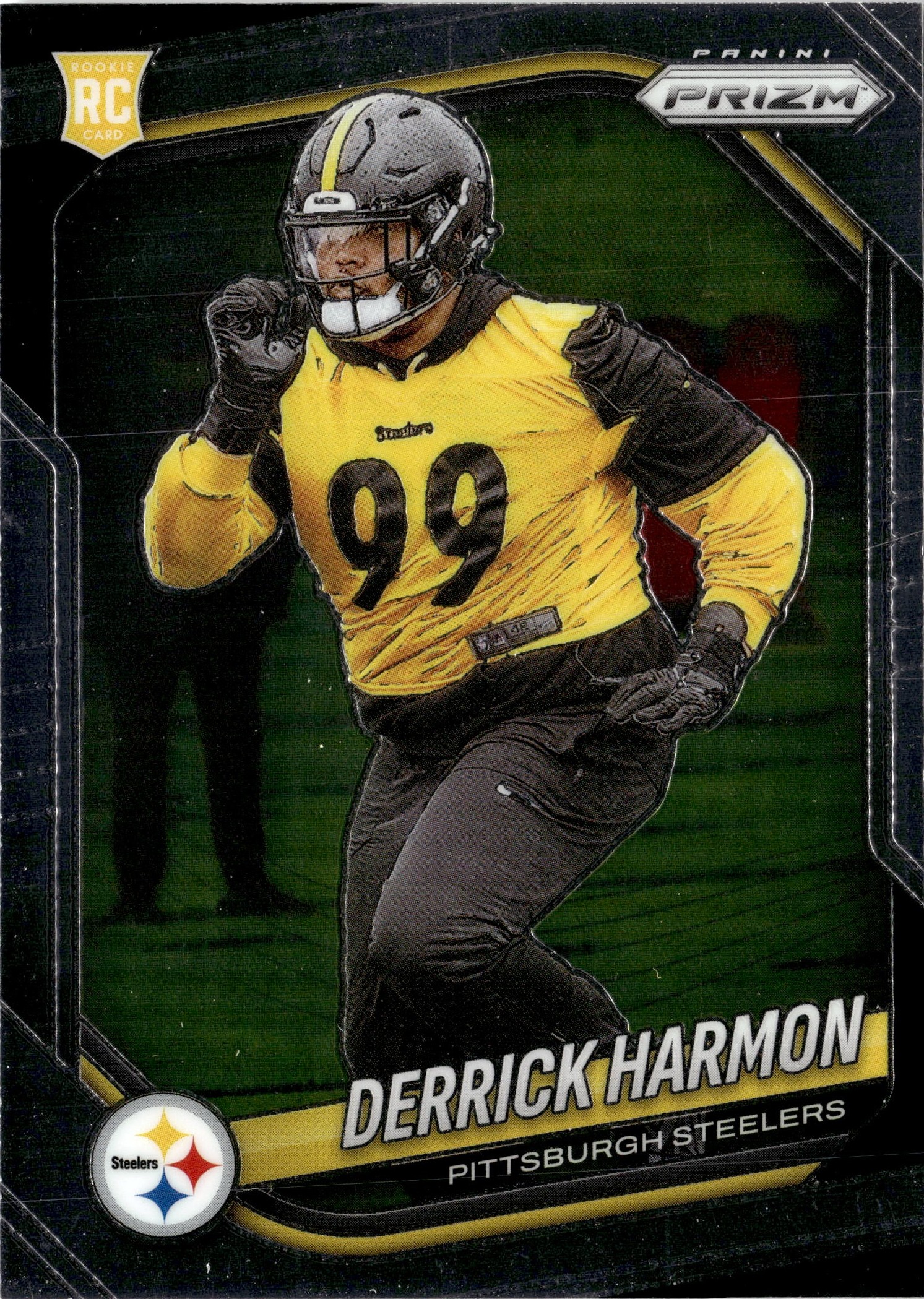 2025 Prizm Derrick Harmon graded slab