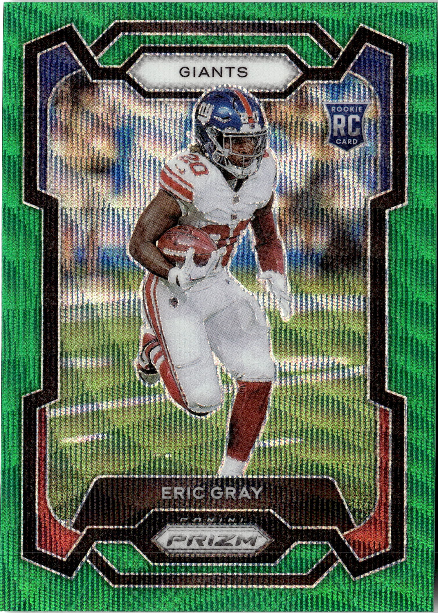2023 Prizm Eric Gray graded slab
