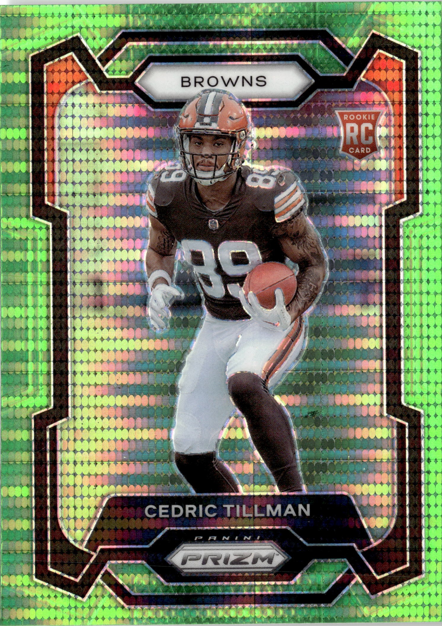 Cedric Tillman graded slab