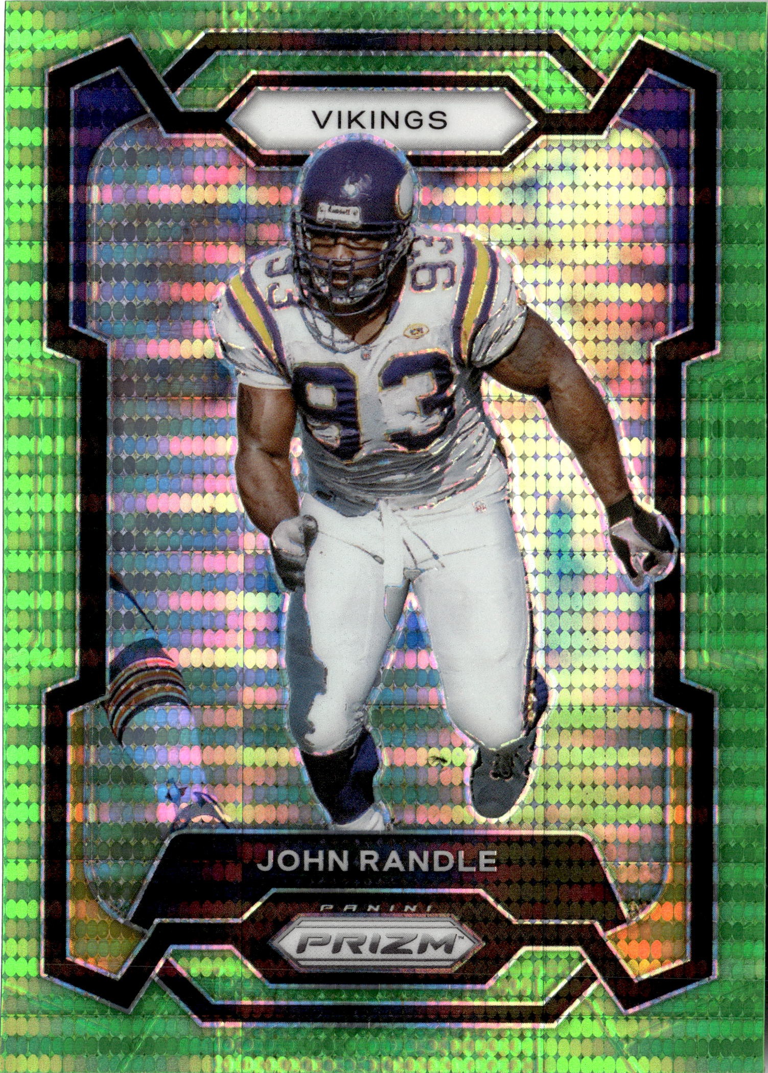2023 Prizm John Randle graded slab