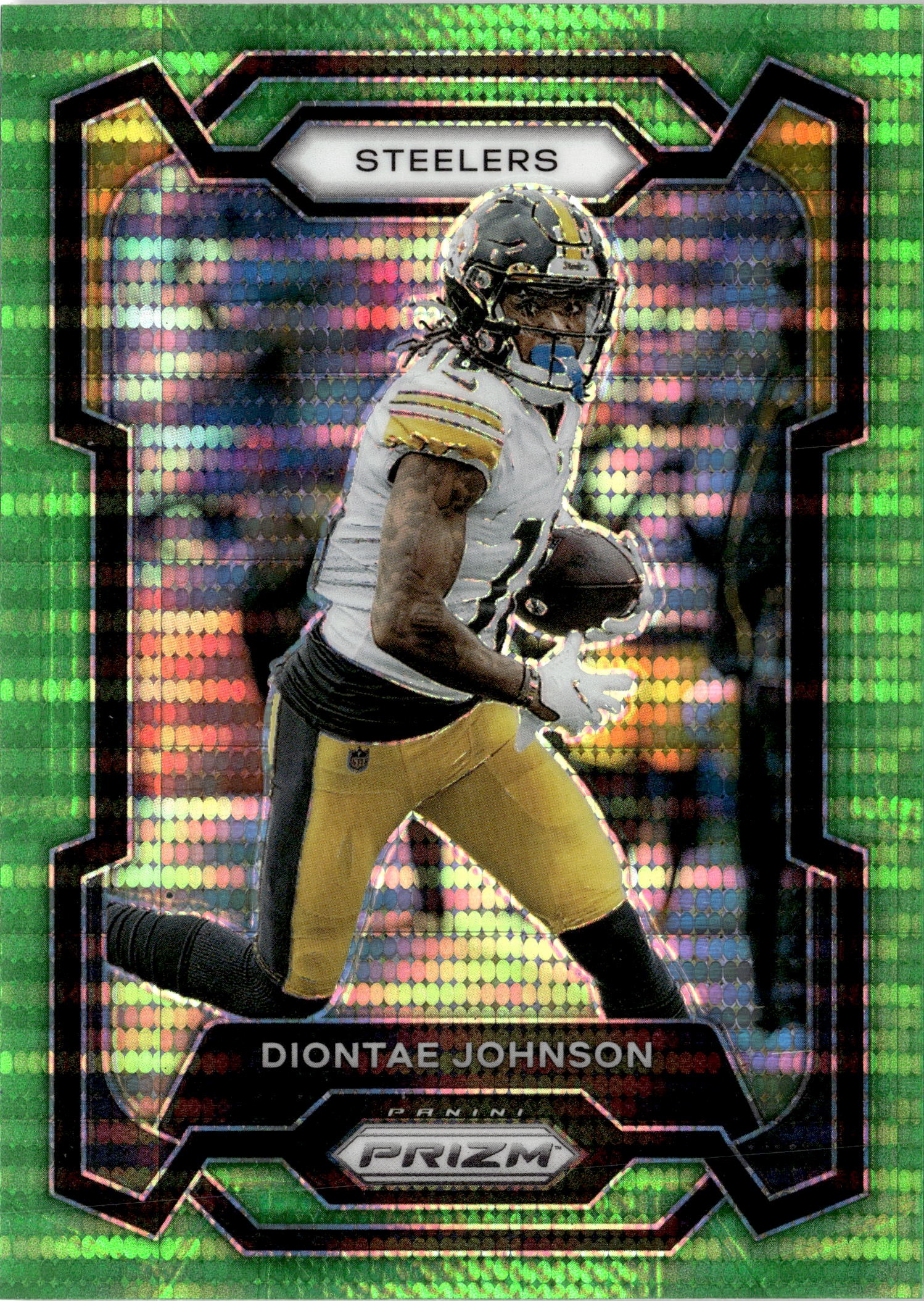 2023 Prizm Diontae Johnson graded slab
