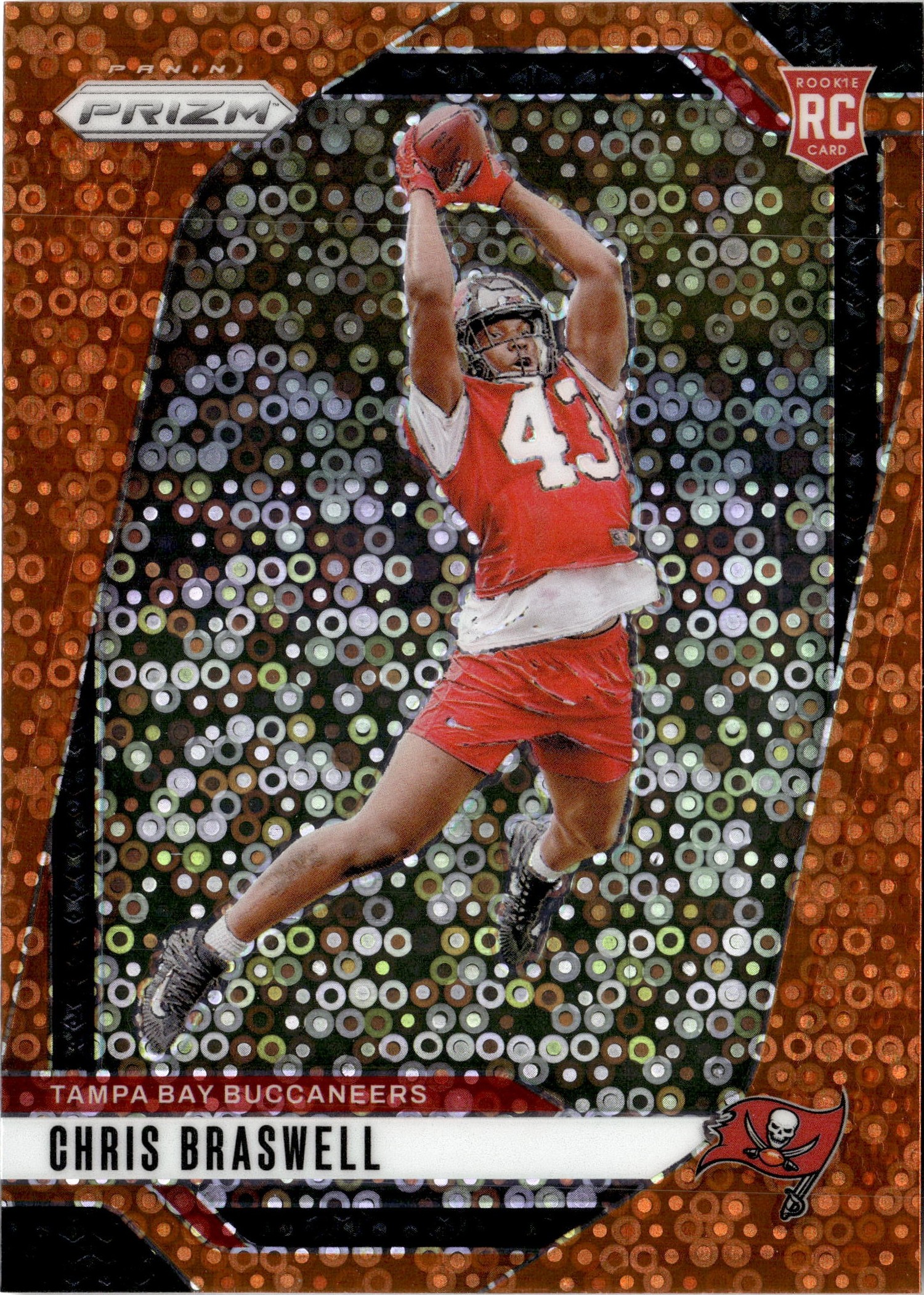 2024 Prizm Chris Braswell graded slab