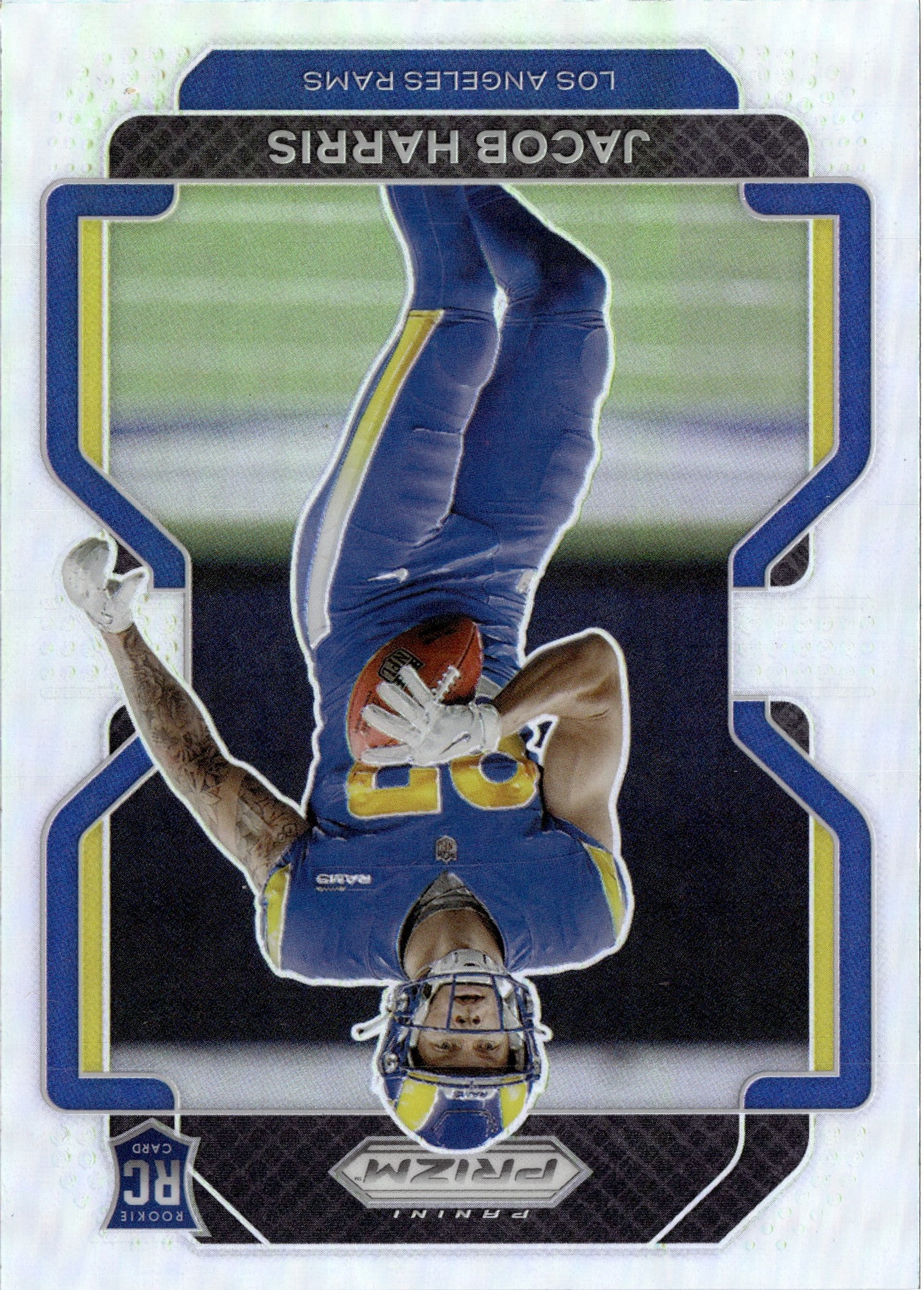 2021 Prizm Jacob Harris graded slab