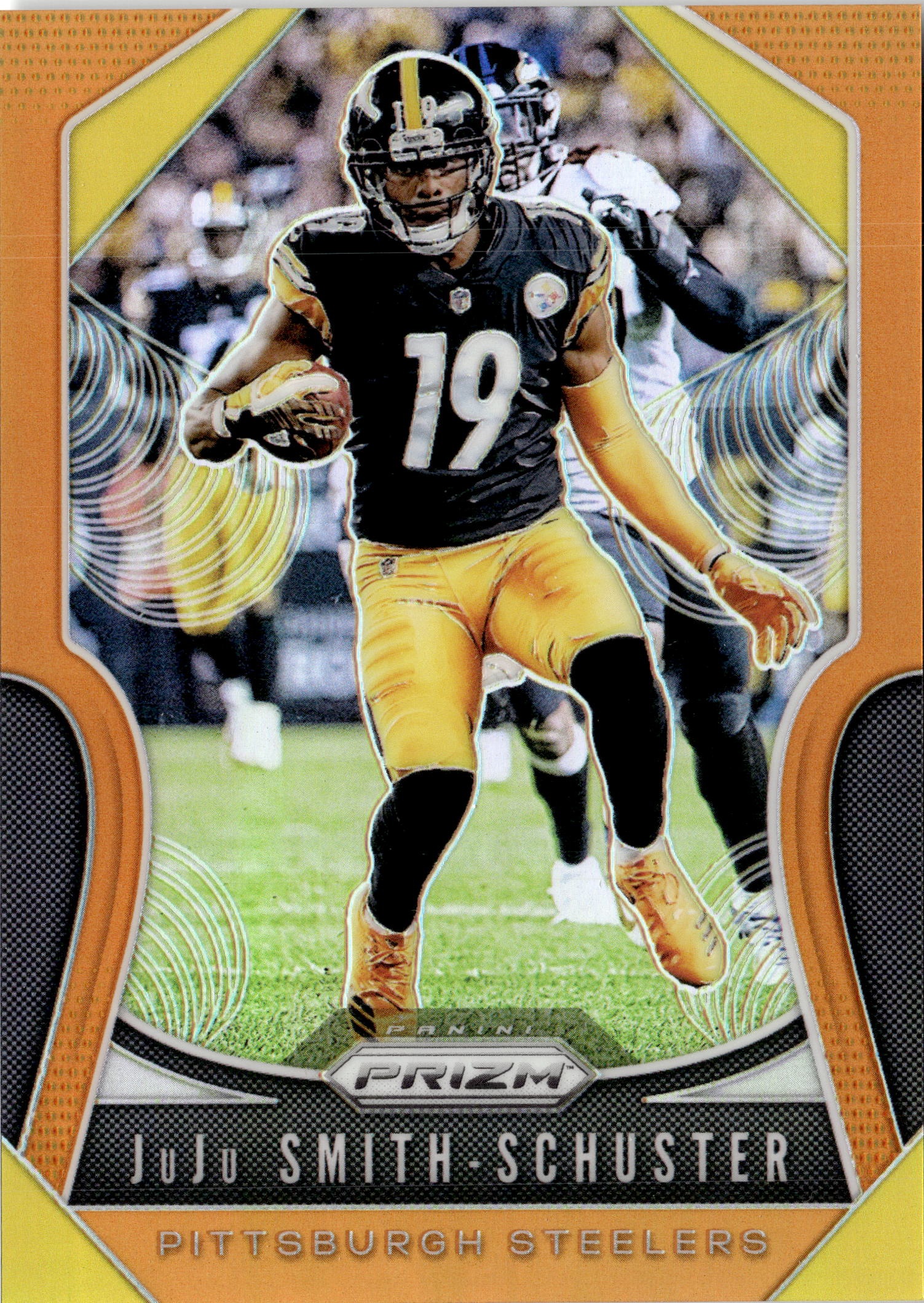 2019 Prizm Juju Smith-Schuster graded slab