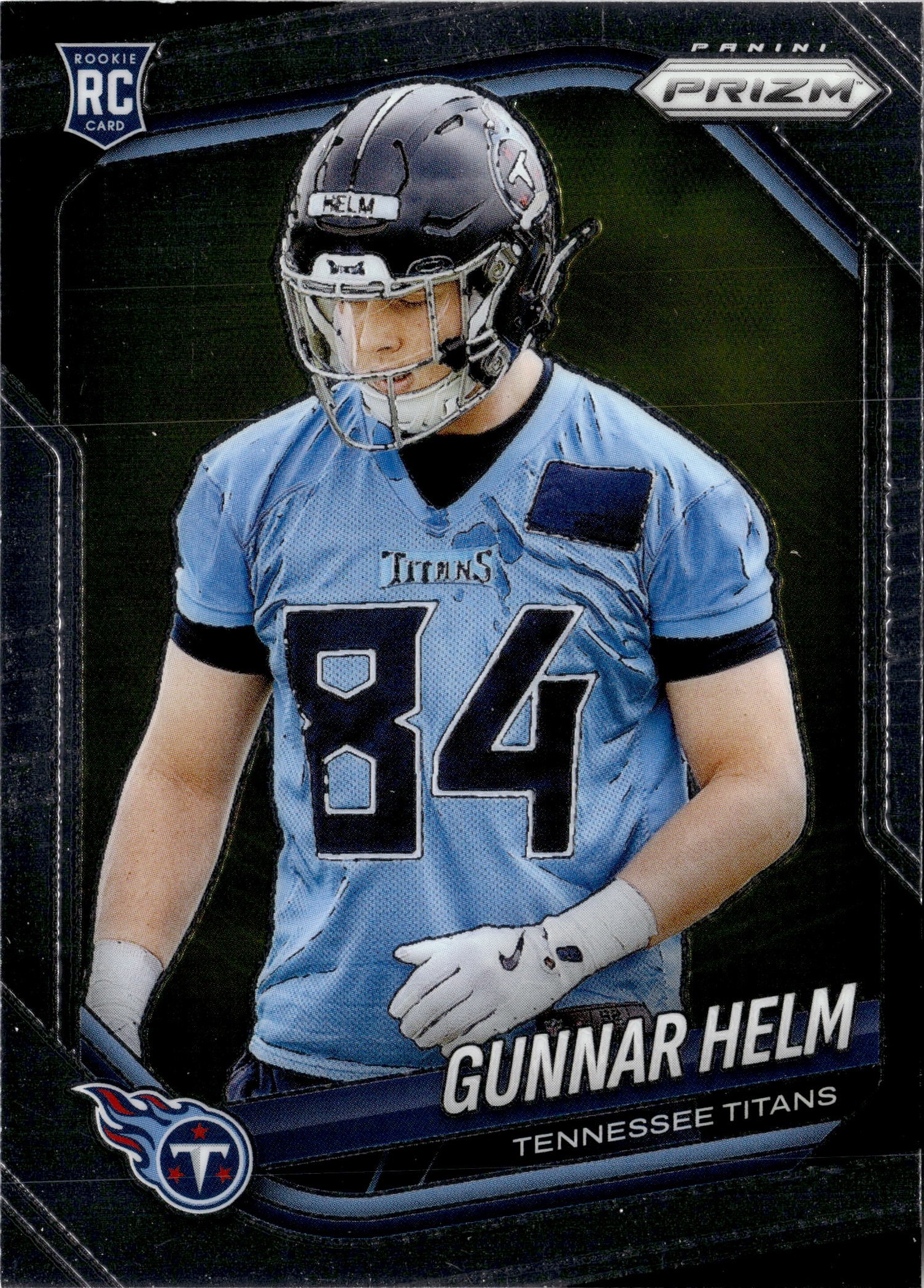 2025 Prizm Gunnar Helm graded slab