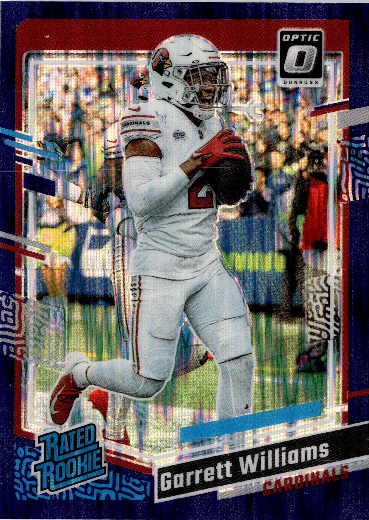 2023 Donruss Optic Garrett Williams graded slab