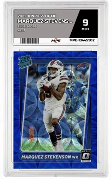 2021 DONRUSS OPTIC BLUE SCOPE #257 MARQUEZ STEVENSON MPE 9 MINT — graded card up for auction