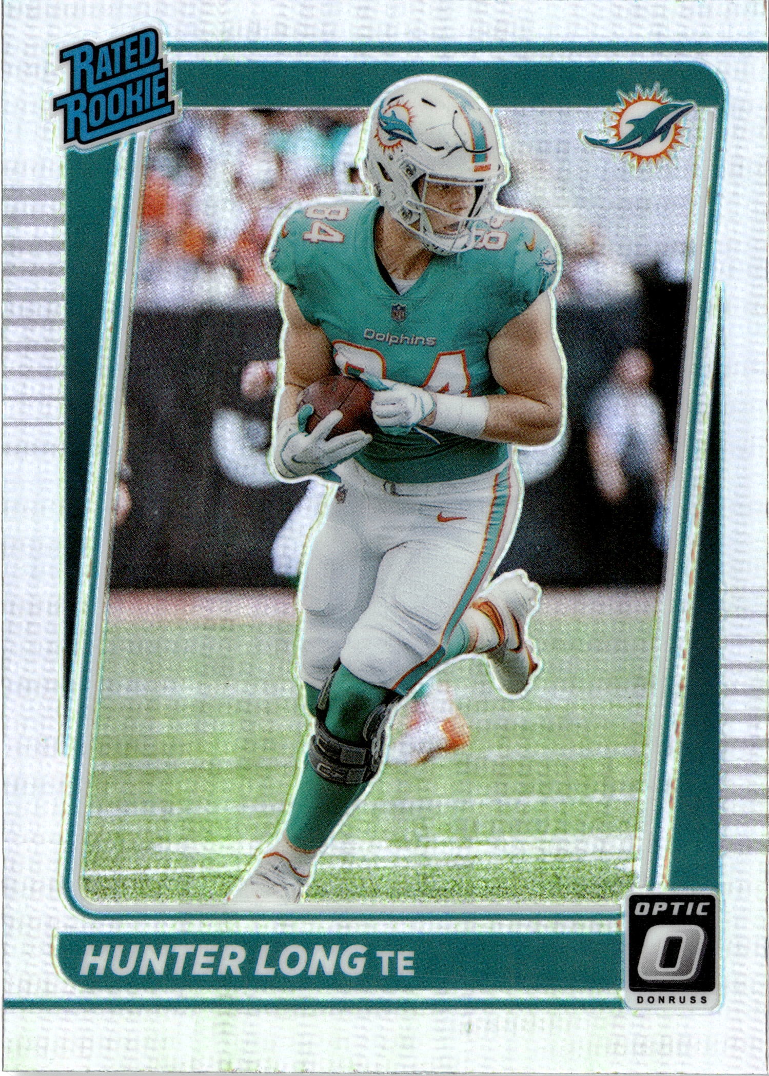 2021 Donruss Optic Hunter Long graded slab