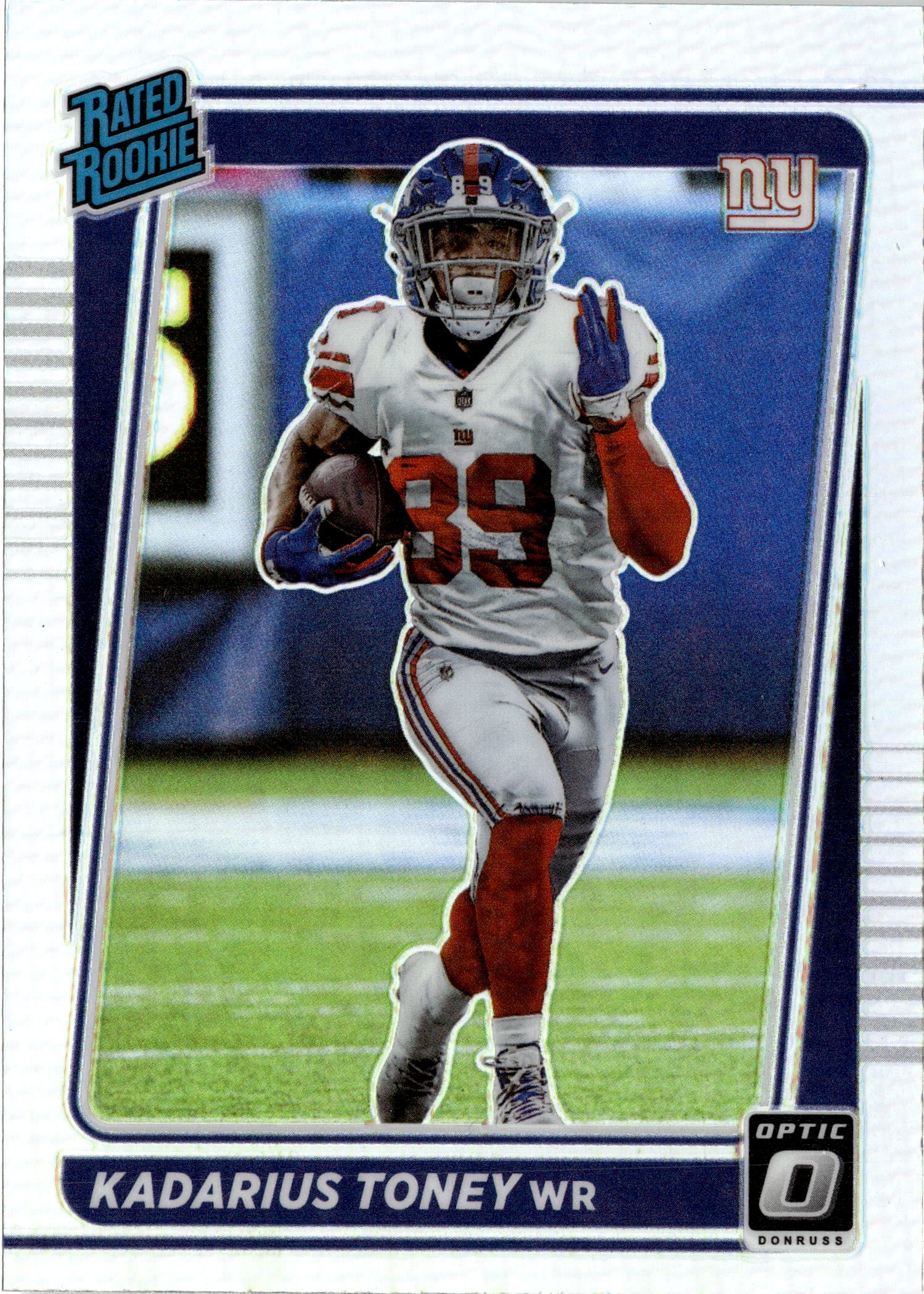 2021 Donruss Optic Kadarius Toney graded slab