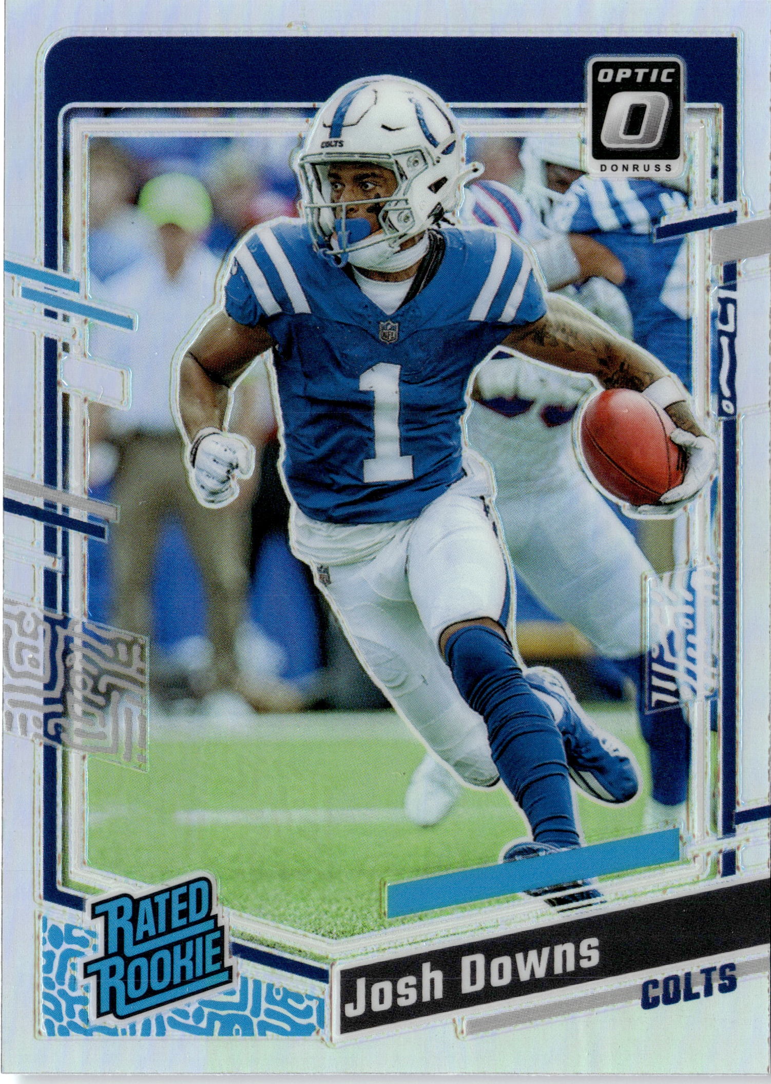 2023 Donruss Optic Josh Downs graded slab