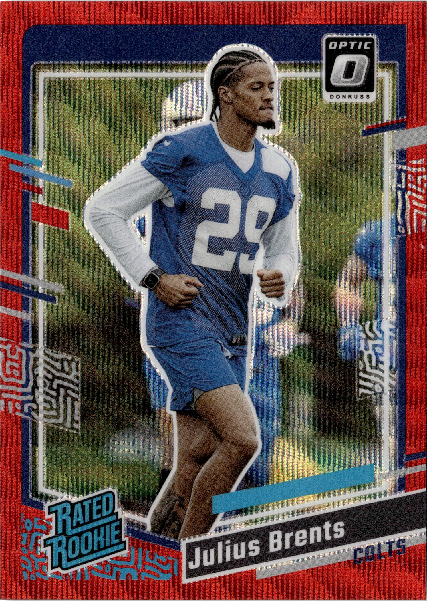 2023 Donruss Optic Julius Brents graded slab