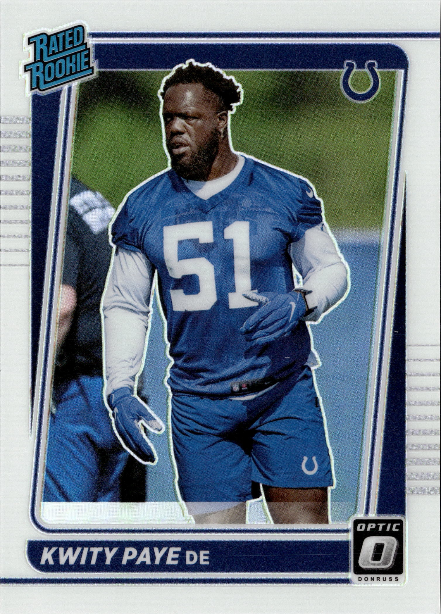 2021 Donruss Optic Kwity Paye graded slab