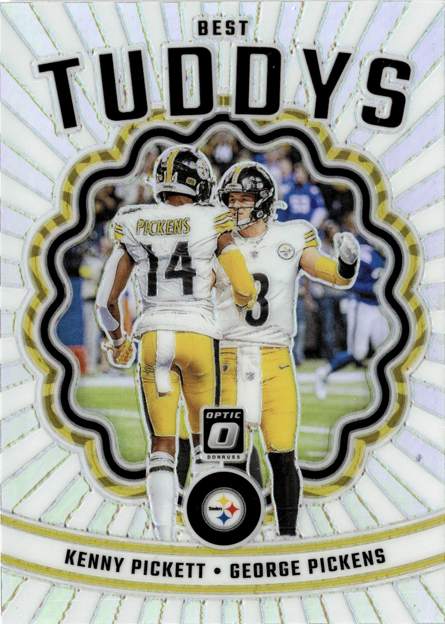 2023 Donruss Optic Kenny Pickett graded slab